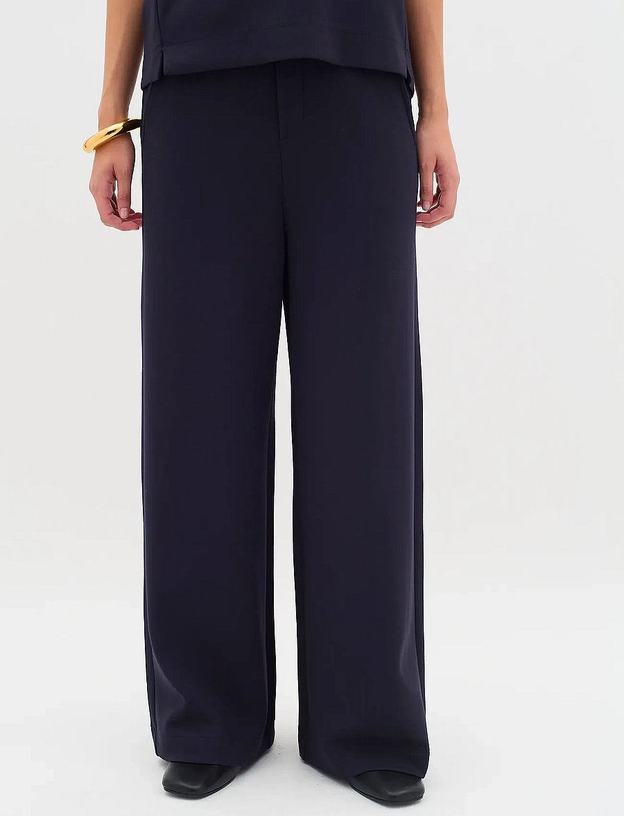 InWear - GincetteIW Pant - hose mit geradem bein - marine blue - 0