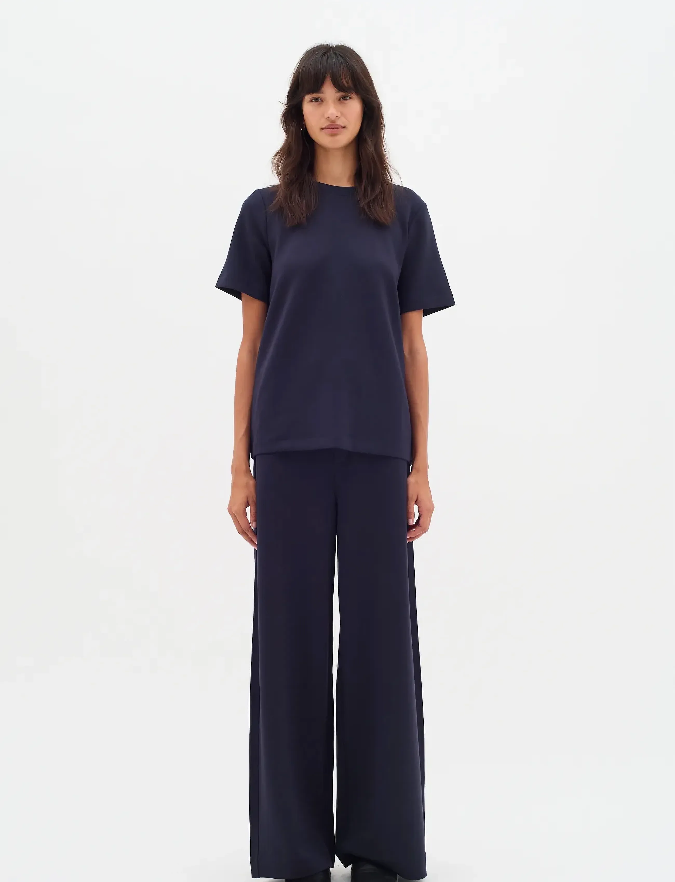 InWear - GincetteIW Pant - straight leg trousers - marine blue - 3