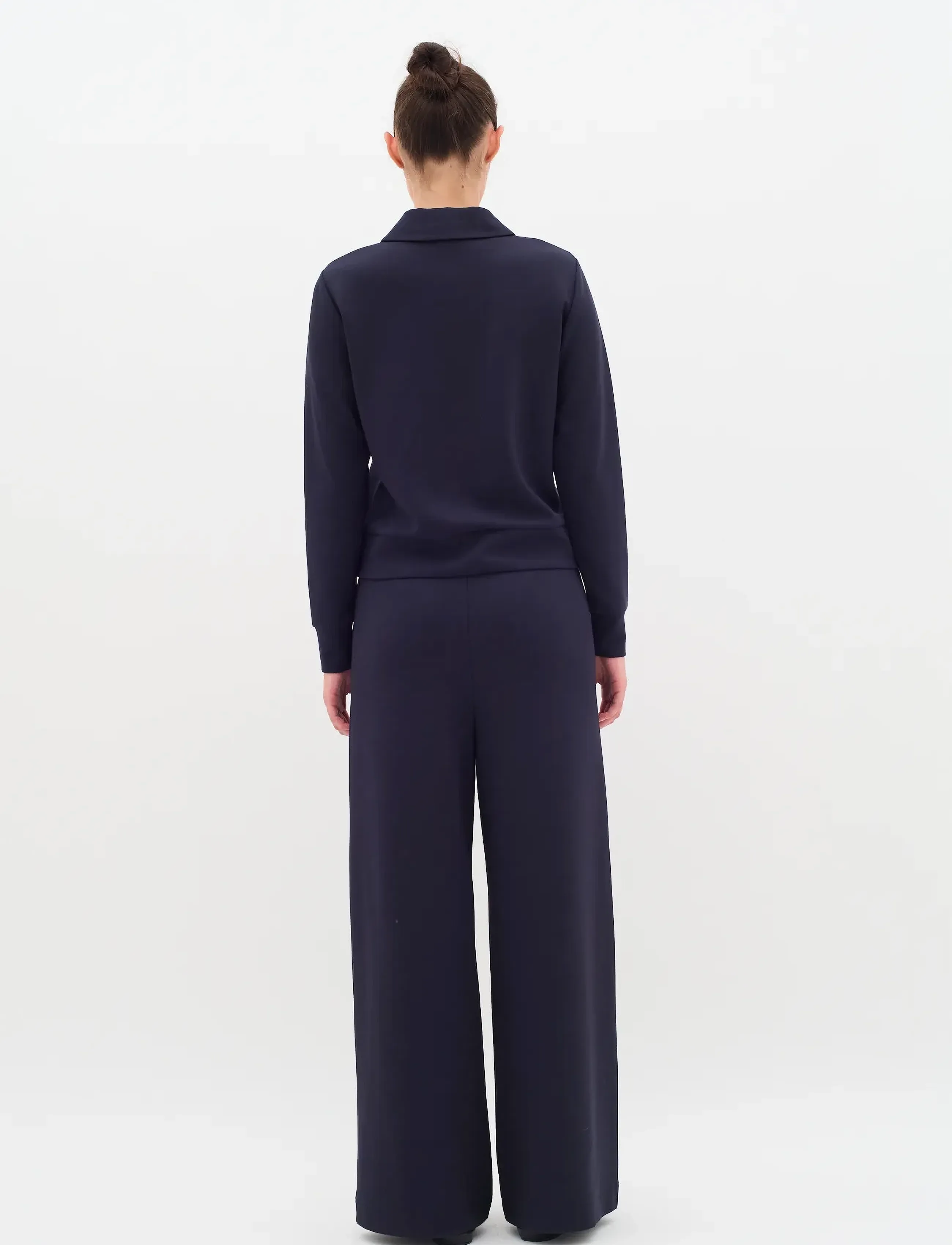 InWear - GincetteIW Pant - straight leg trousers - marine blue - 4