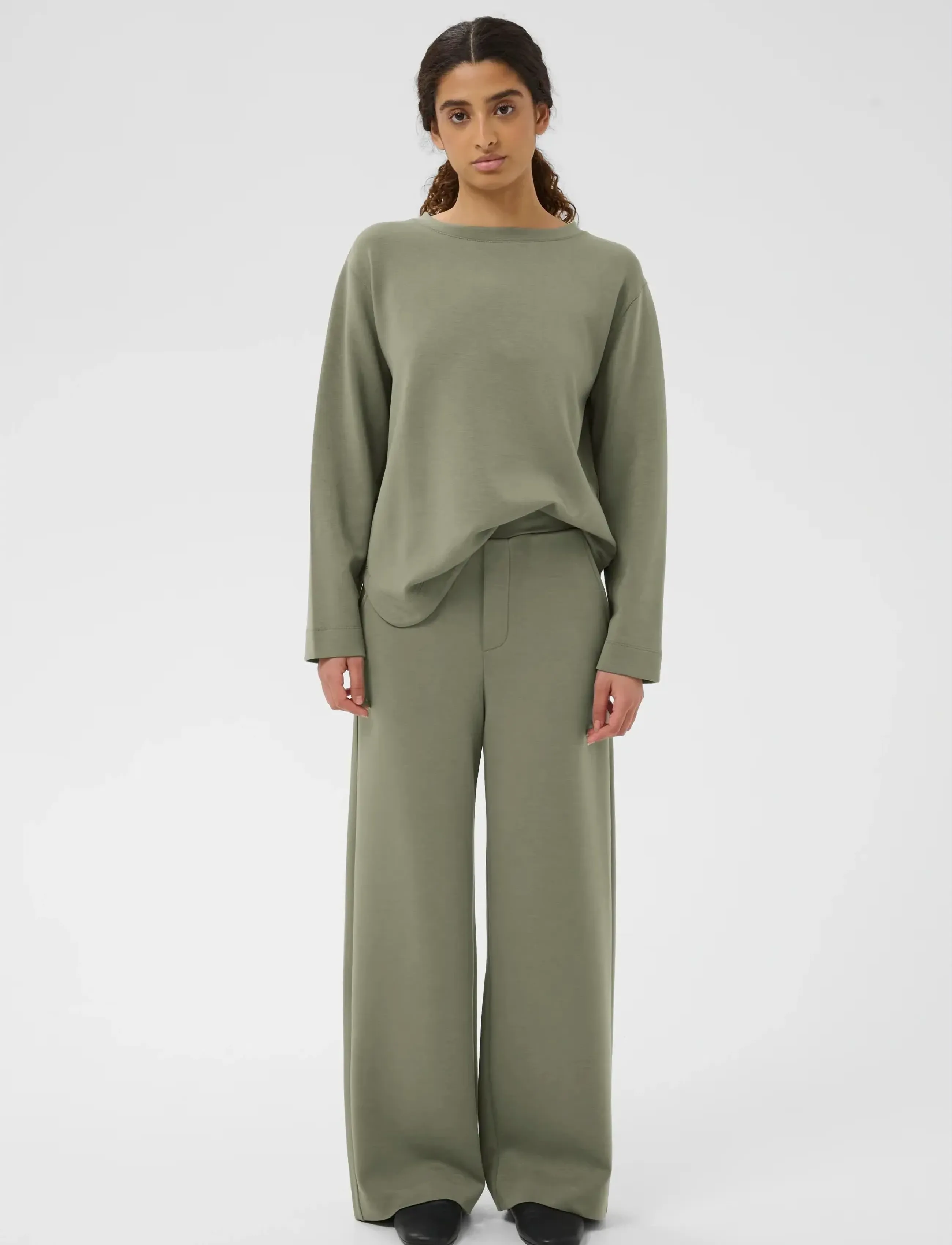 InWear - GincetteIW Pant - bukser med lige ben - mulled basil - 3