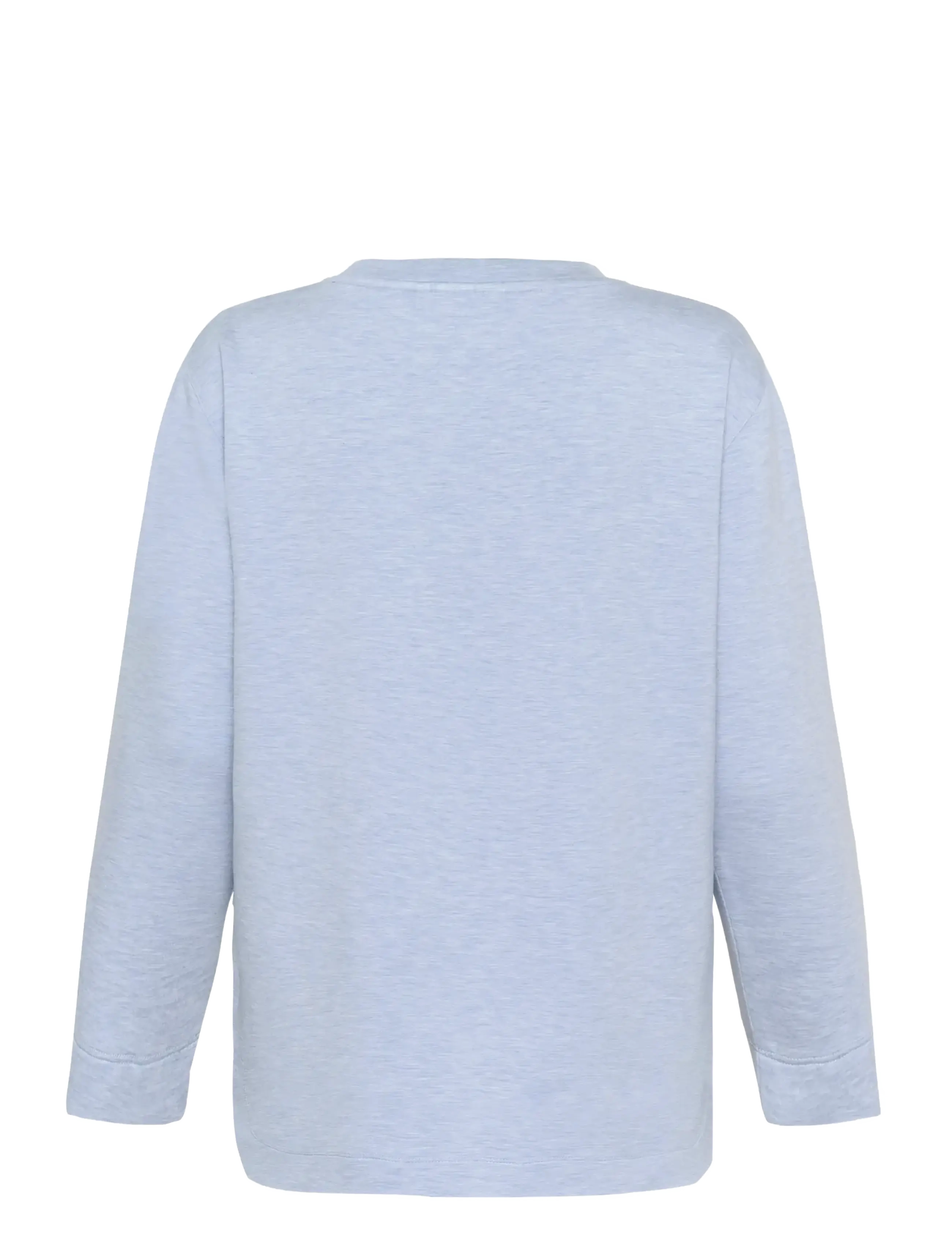 InWear - GincentIW Melange Crewneck - mode trends - endless sky melange - 2
