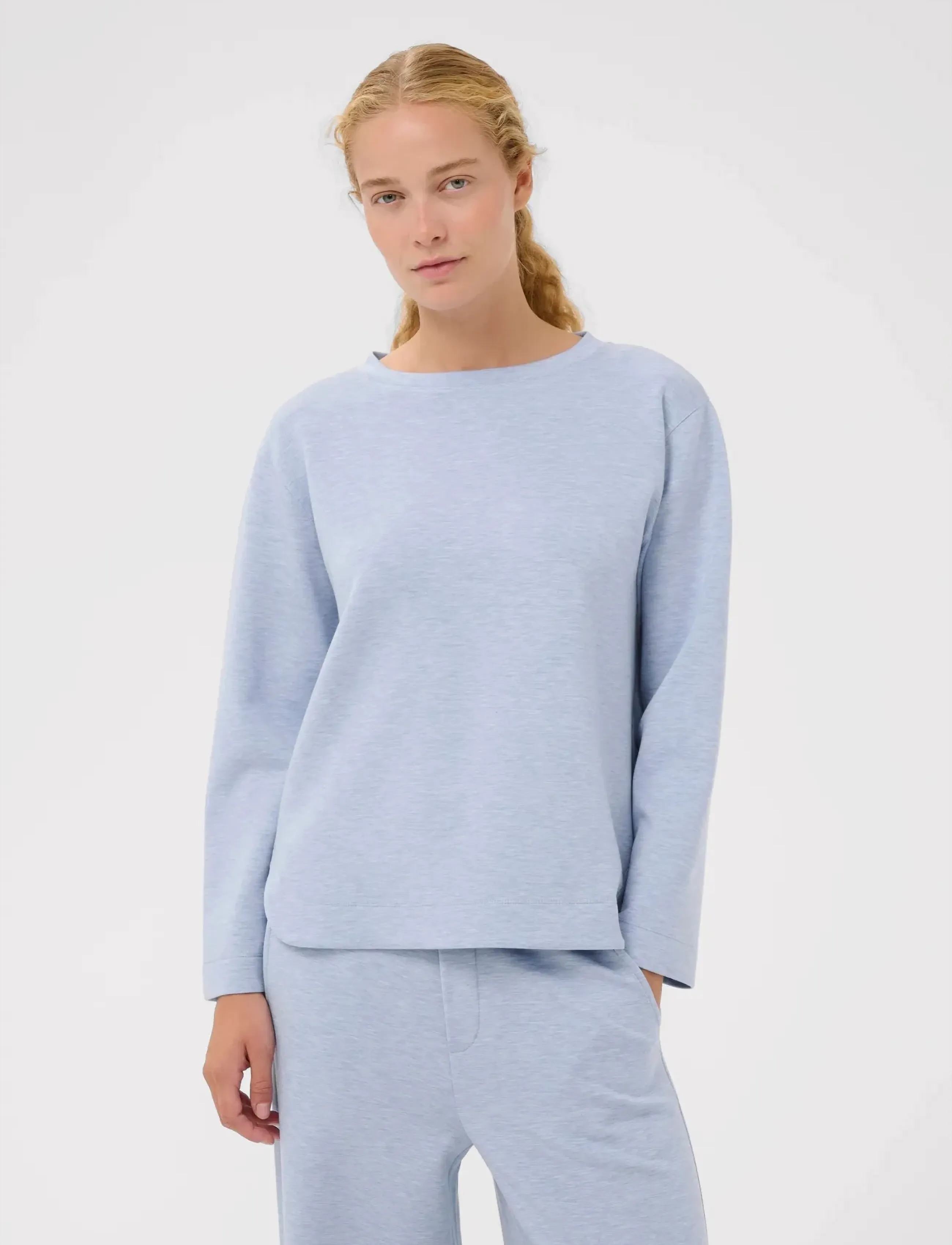 InWear GincentIW Melange Crewneck - Sweatshirts - ENDLESS SKY MELANGE / blue