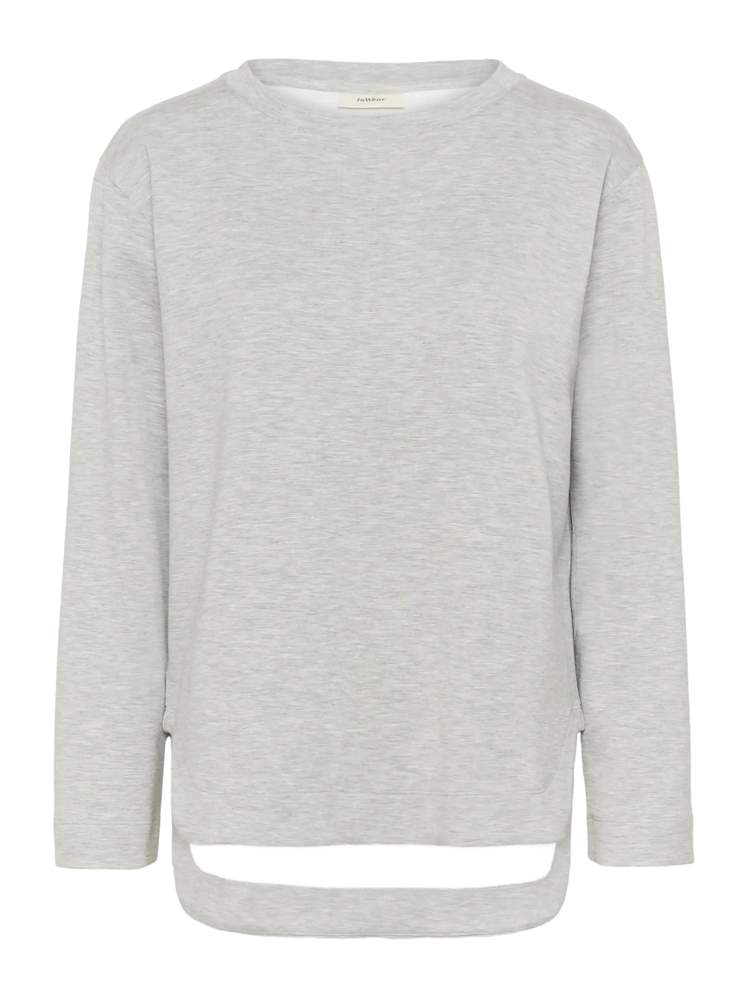 InWear GincentIW Melange Crewneck - Sweatshirts - GRANITE MELANGE / grey