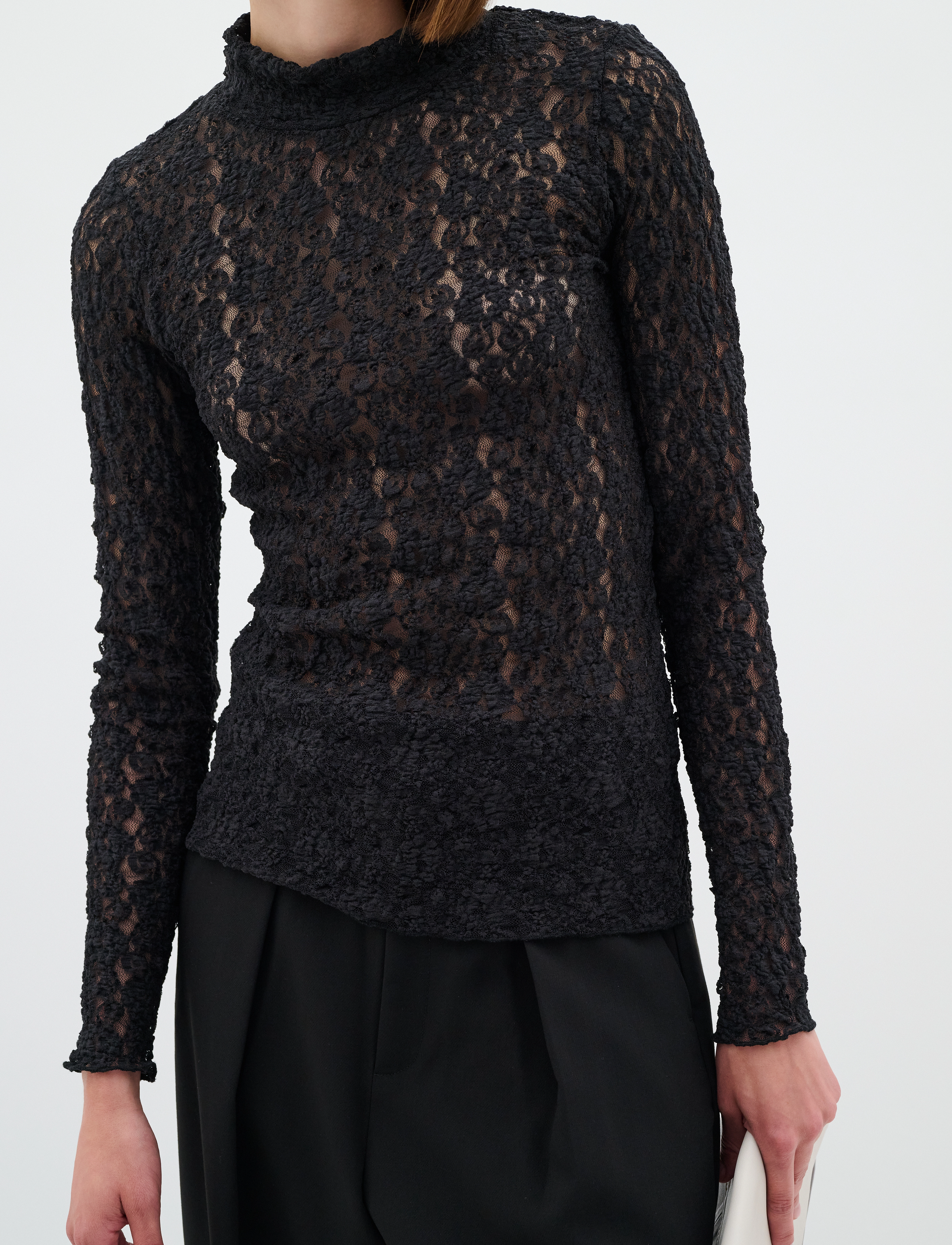 InWear - CivahIW Turtleneck Blouse - black - 5