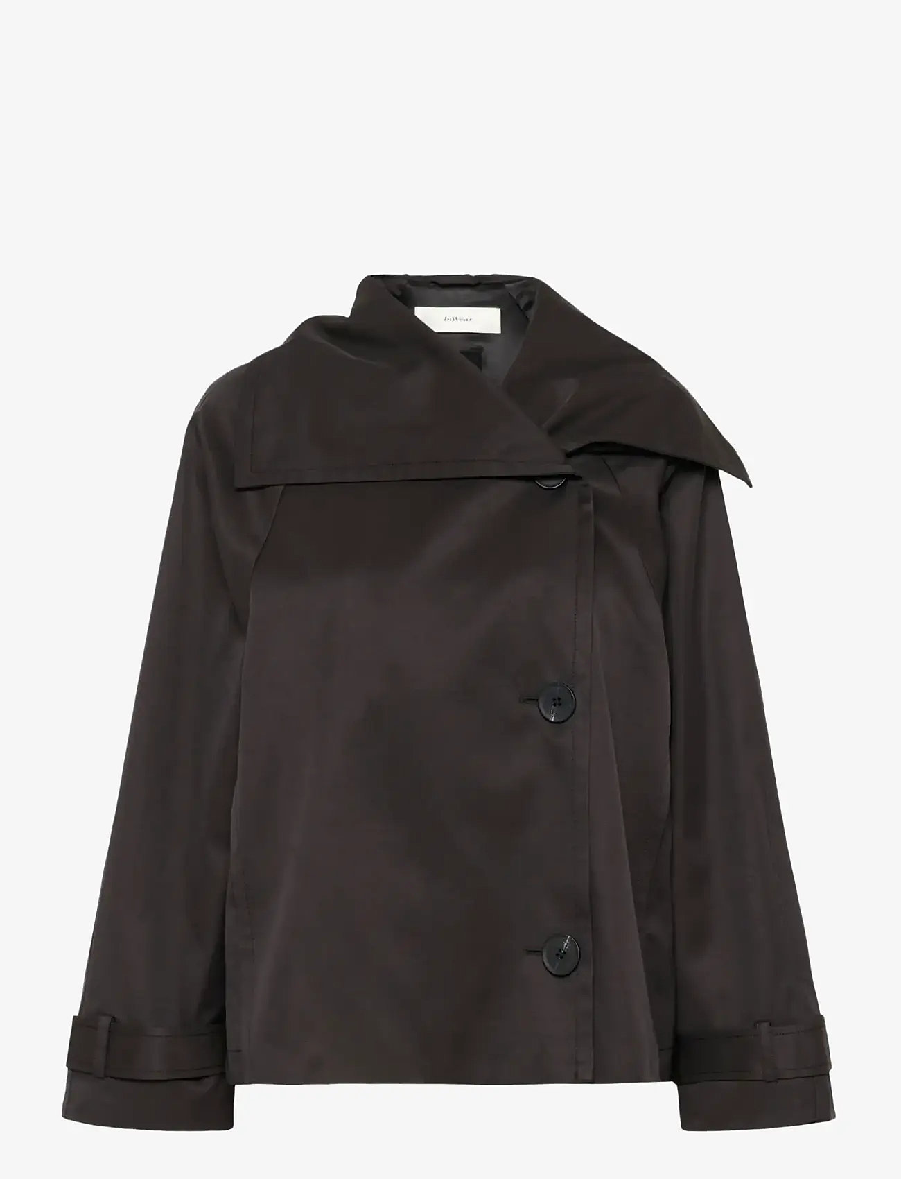 InWear - MAZIEIW PERRY SHORT COAT - lette frakker - black - 1