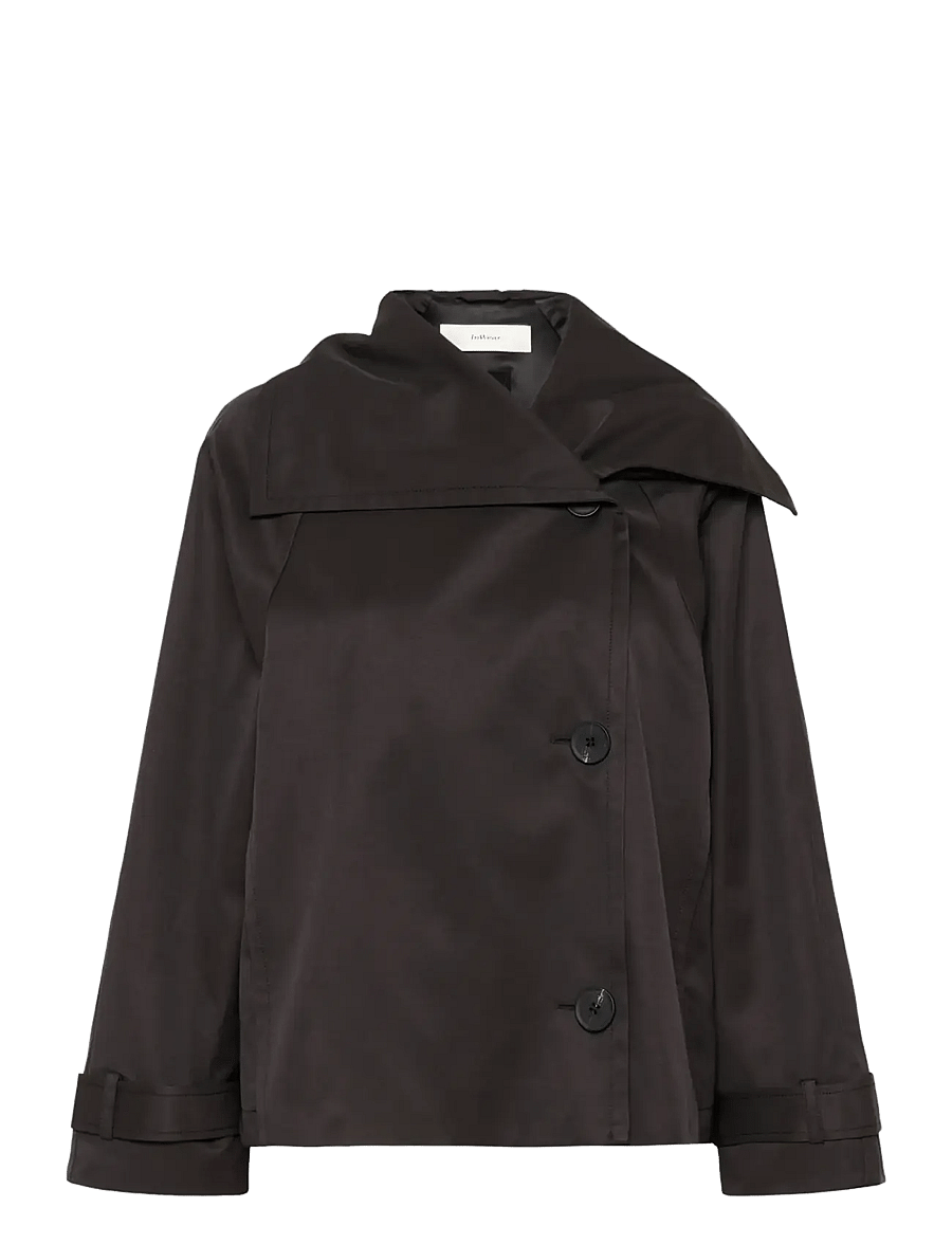 InWear - MAZIEIW PERRY SHORT COAT - leichte mäntel - black - 1