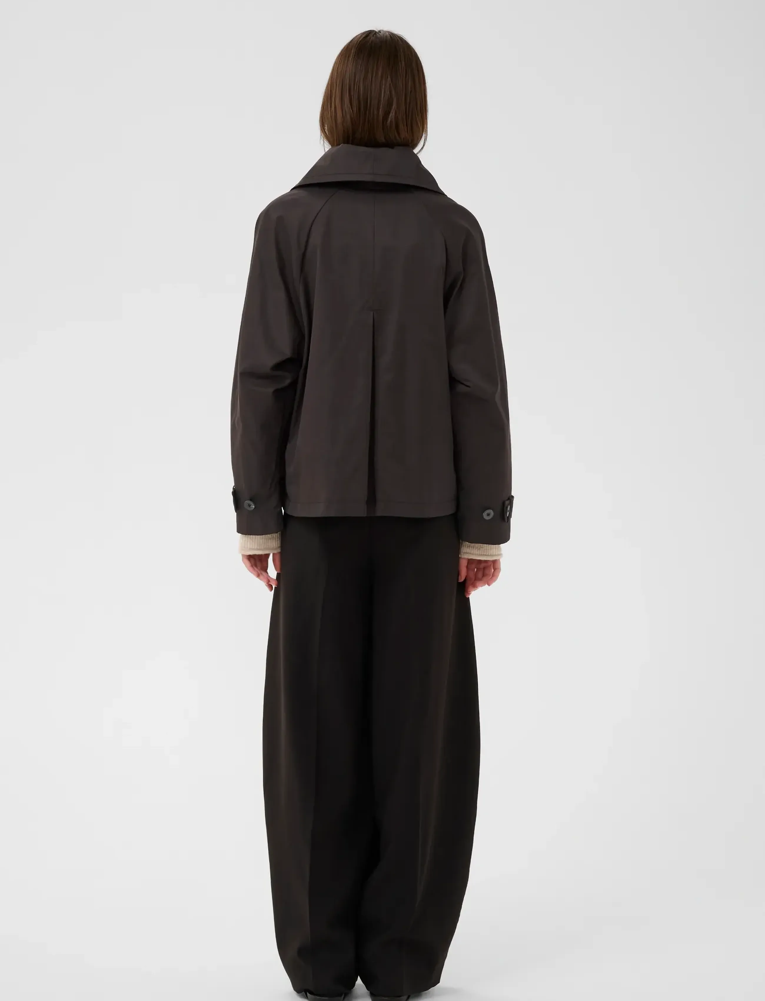 InWear - MAZIEIW PERRY SHORT COAT - kevadmantlid - black - 4