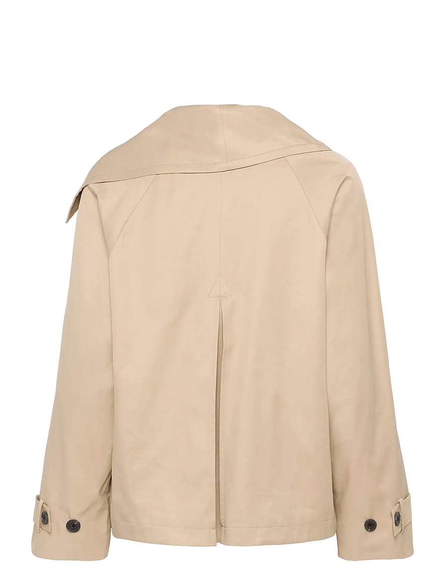 InWear - MAZIEIW PERRY SHORT COAT - leichte mäntel - sandstone - 2