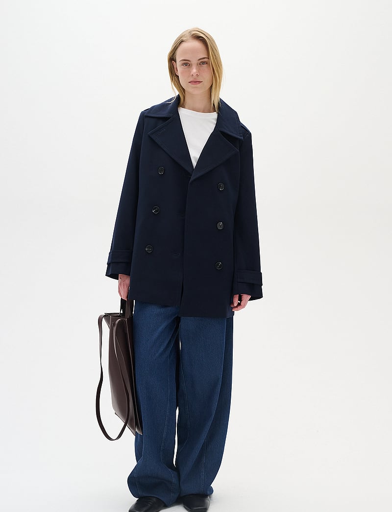InWear - UlrykaIW Sailor Coat - winter jackets - marine blue - 3