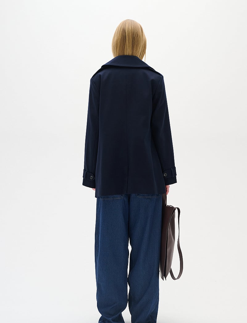 InWear - UlrykaIW Sailor Coat - winter jackets - marine blue - 4