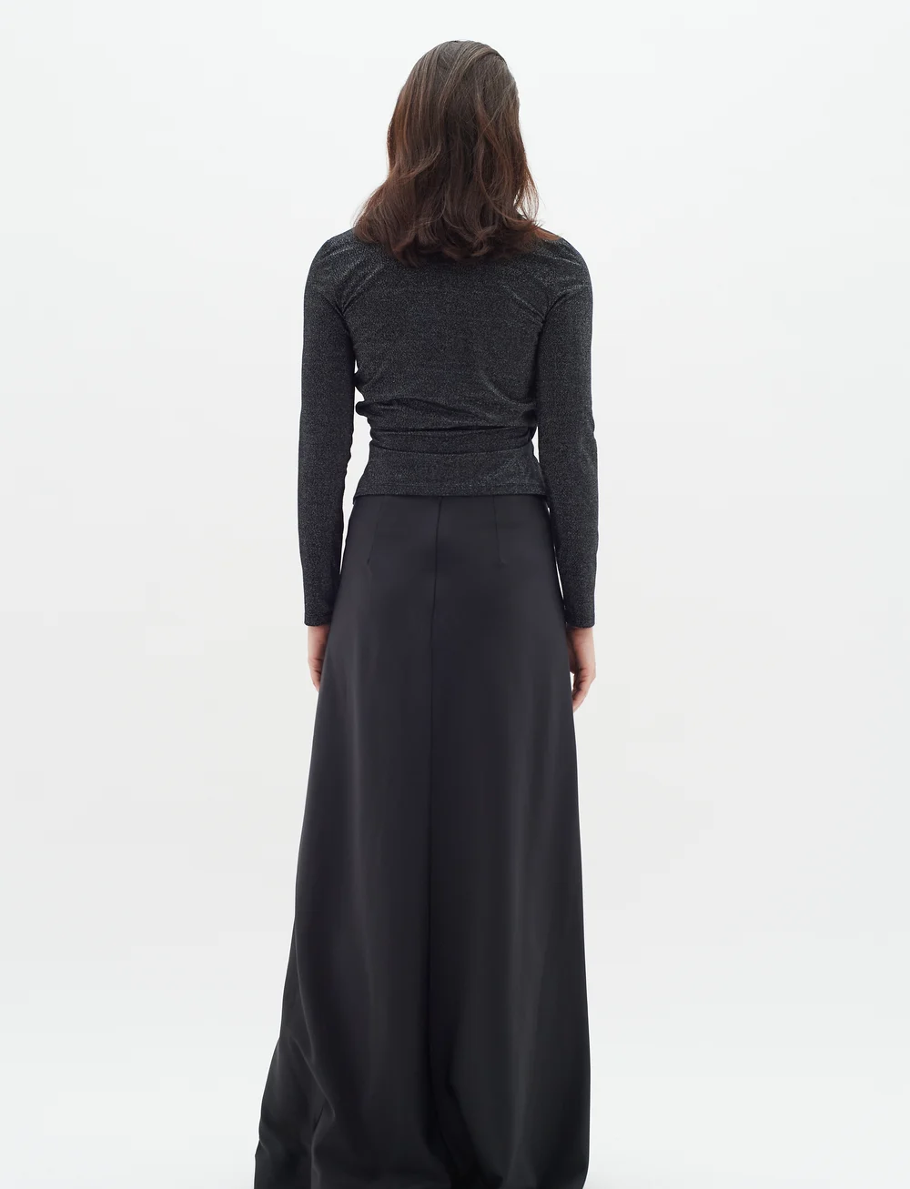 InWear - BeverlyIW Wrap Blouse - långärmade blusar - black - 4