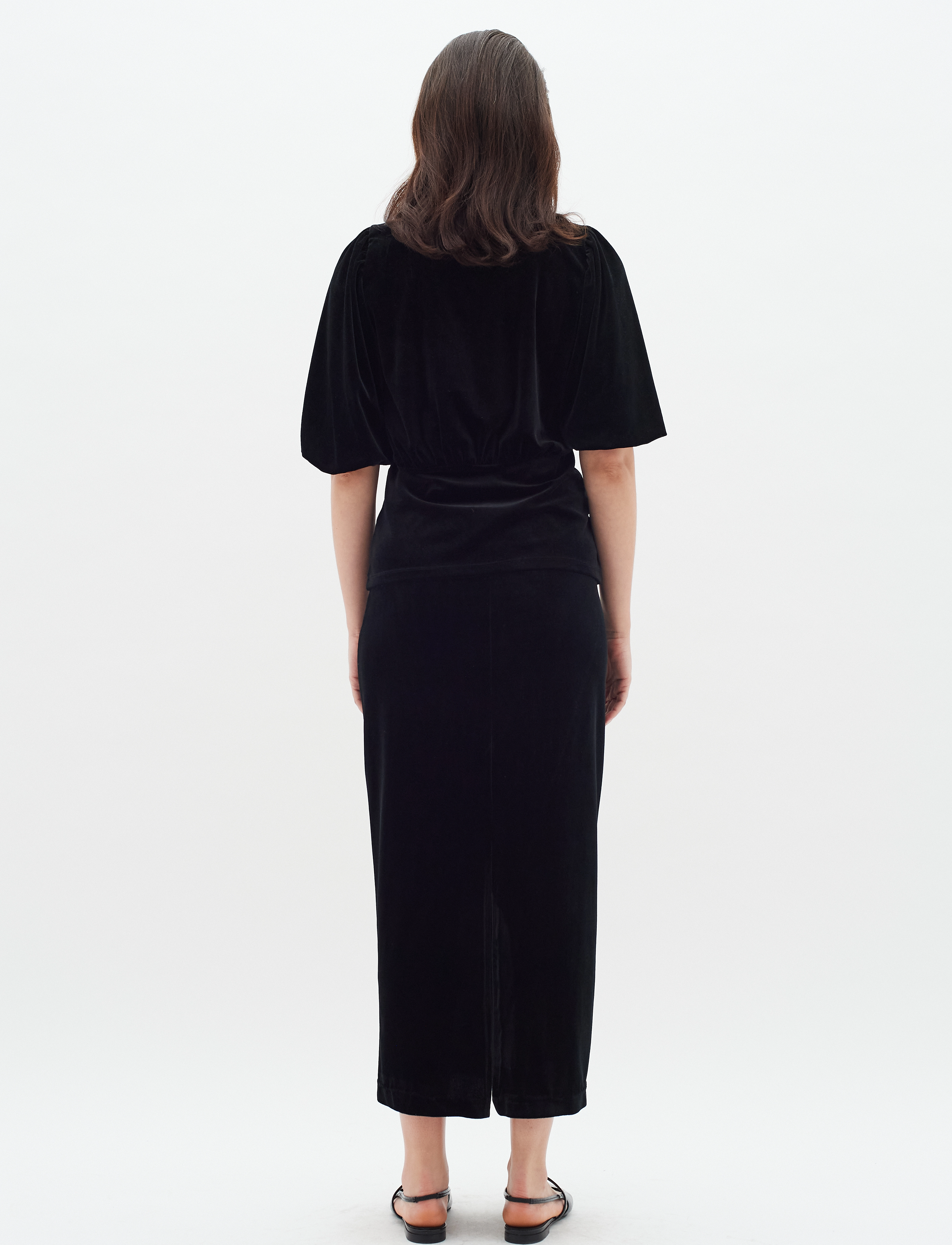 InWear - BrynnIW Aida Skirt - midi skirts - black - 4