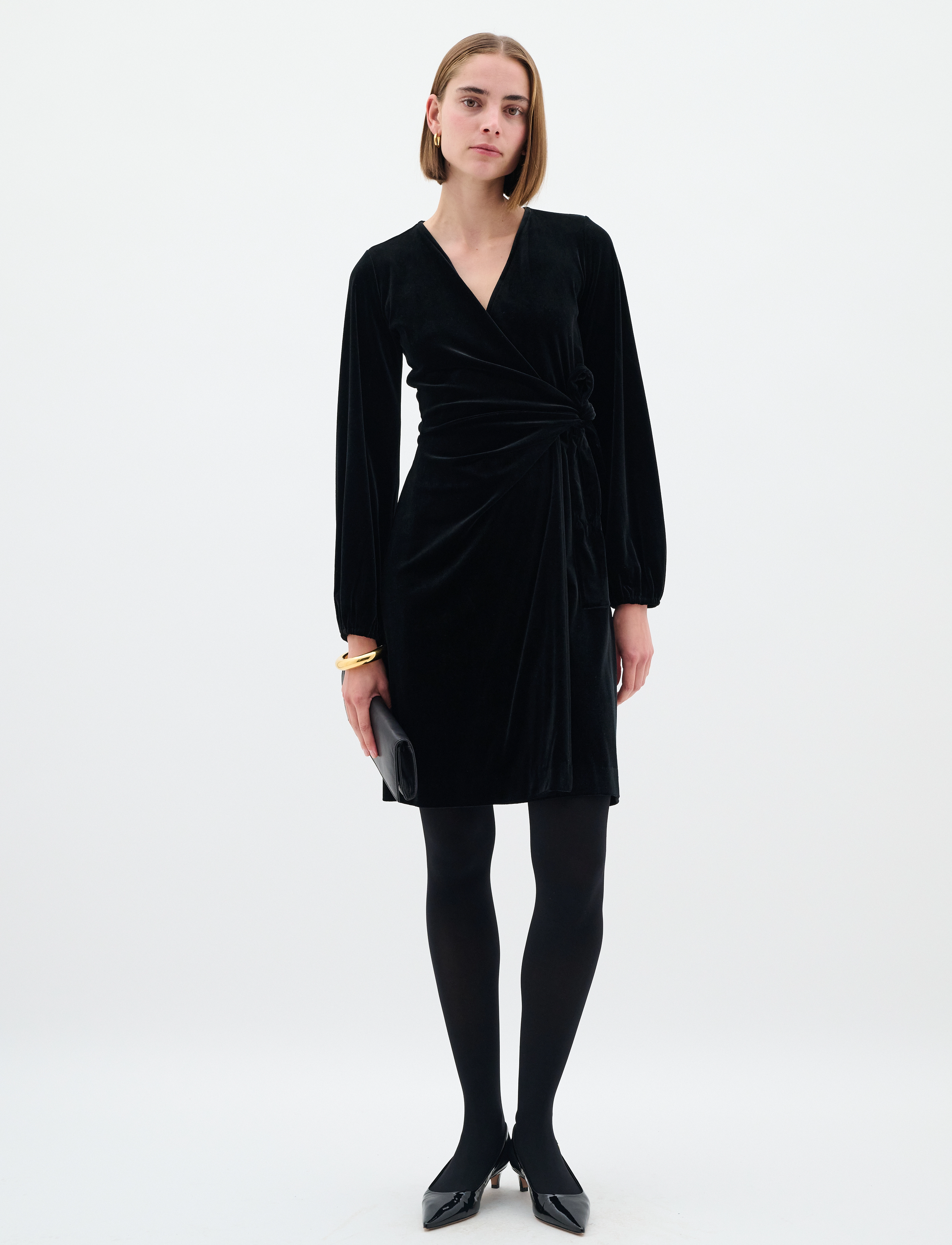 InWear - BrynnIW Goriel Wrap Dress - festmode zu outlet-preisen - black - 4