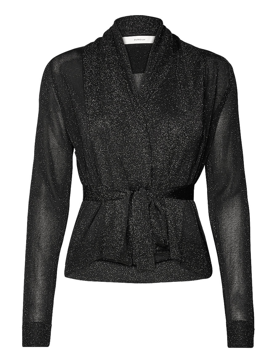 InWear - ThaniIW Short Cardigan - cardigans - black - 1
