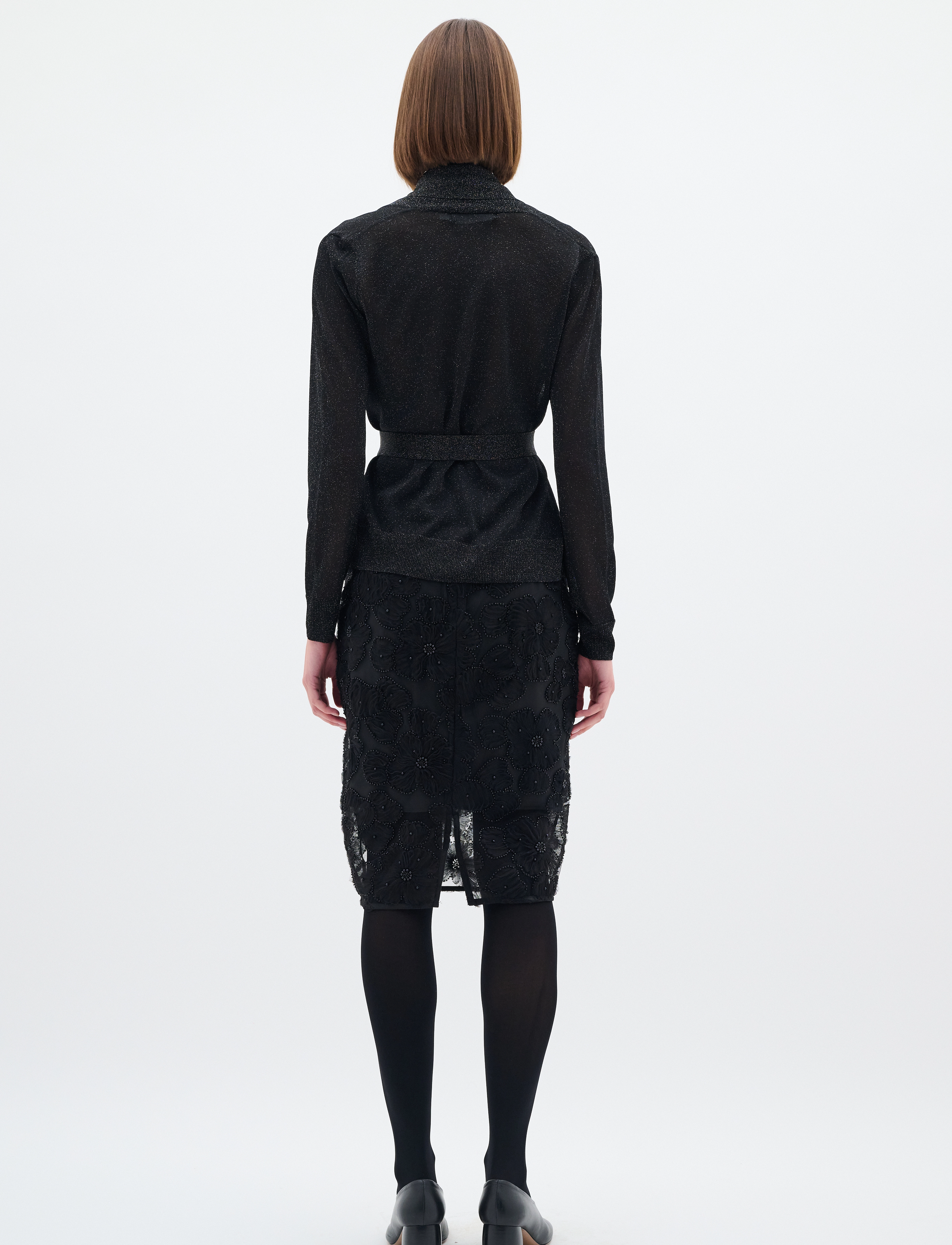 InWear - ThaniIW Short Cardigan - cardigans - black - 5