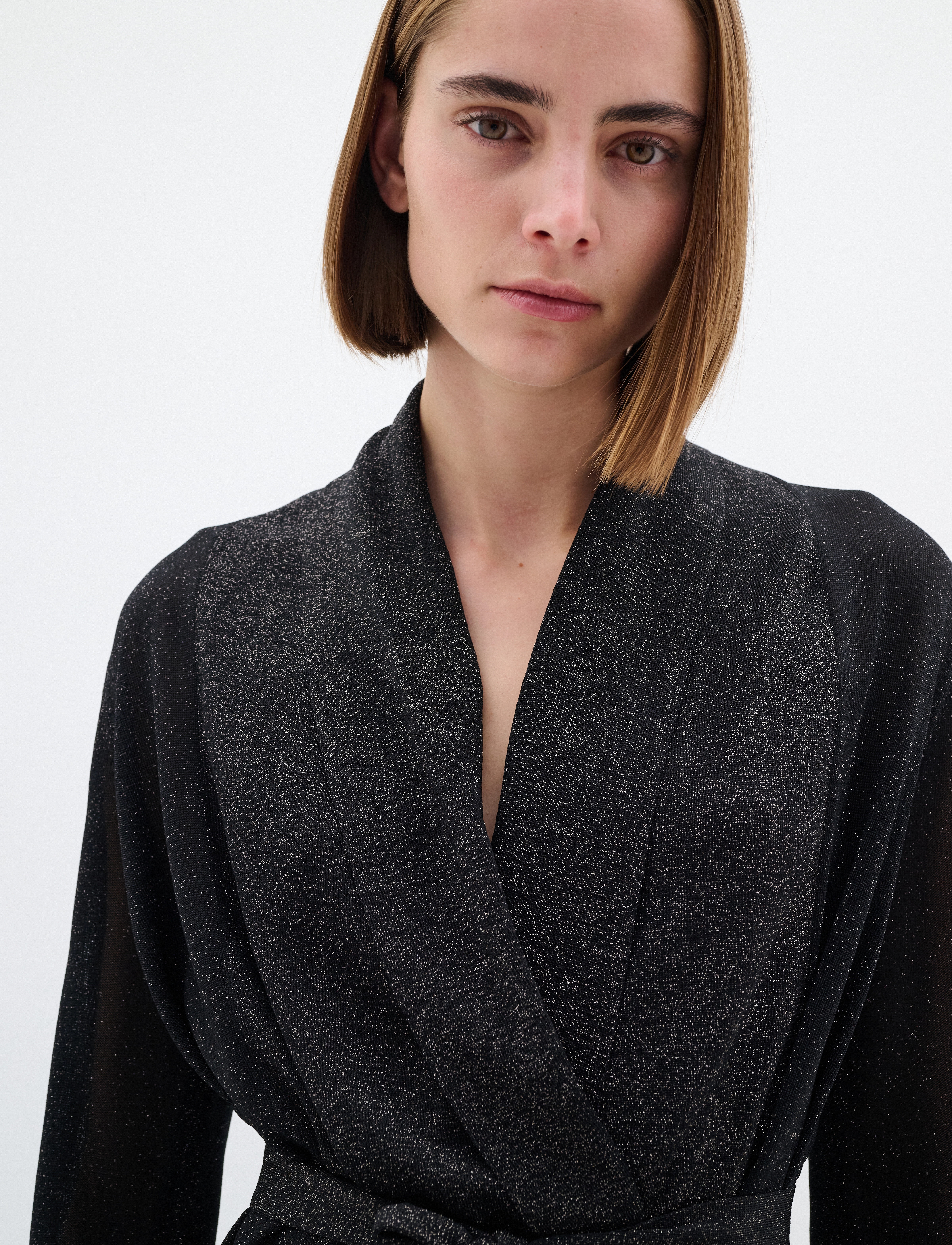 InWear ThaniIW Short Cardigan - Naistele - BLACK / black