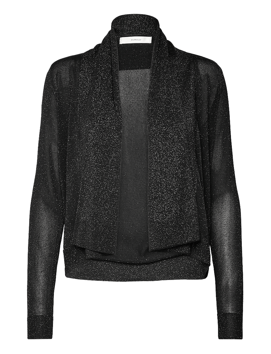 InWear - ThaniIW Short Cardigan - cardigans - black - 3