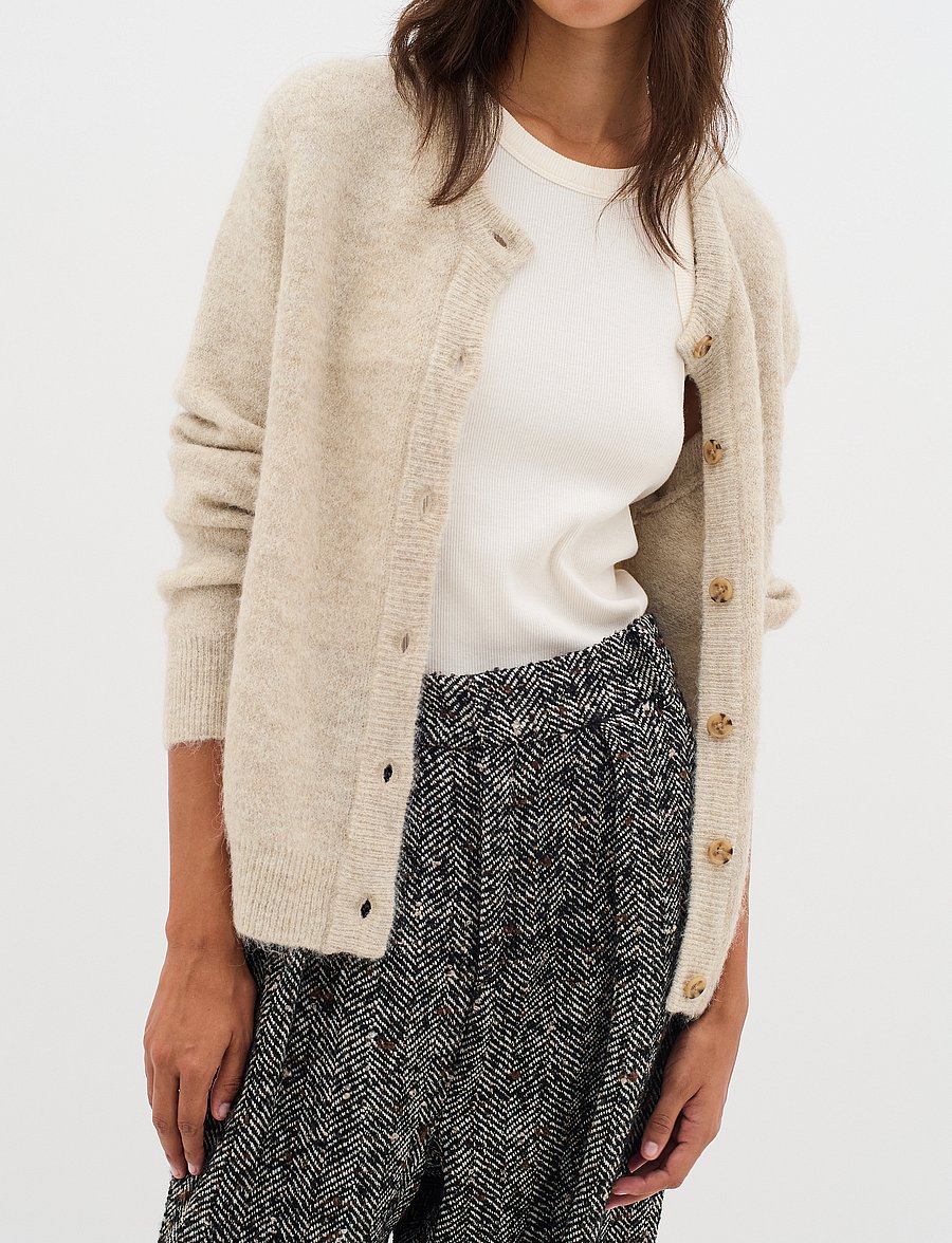 InWear - HarrietIW Cardigan - cardigans - haze melange - 5