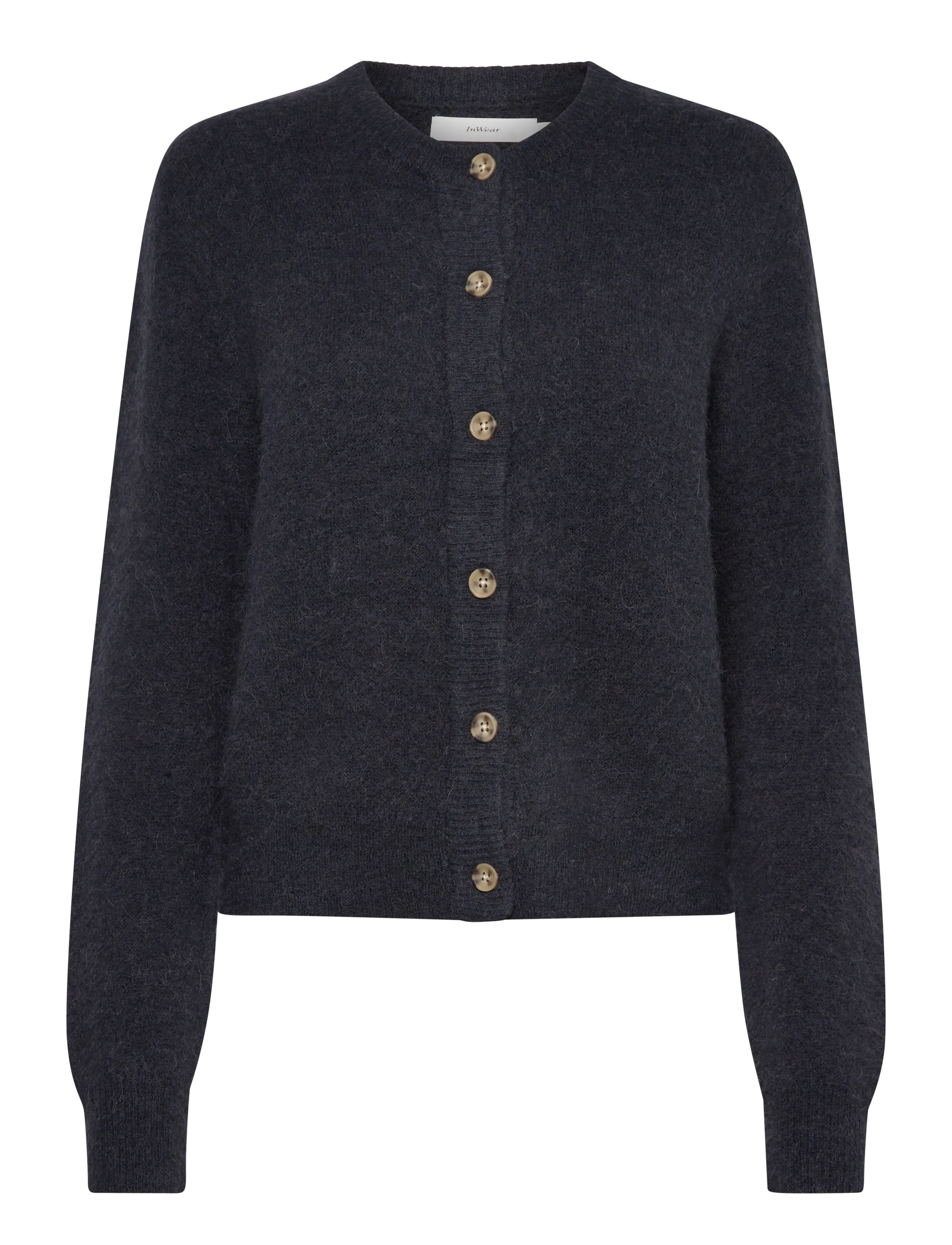 InWear Harrietiw Cardigan, XXS, Navy, Strik > Cardigans, Dame