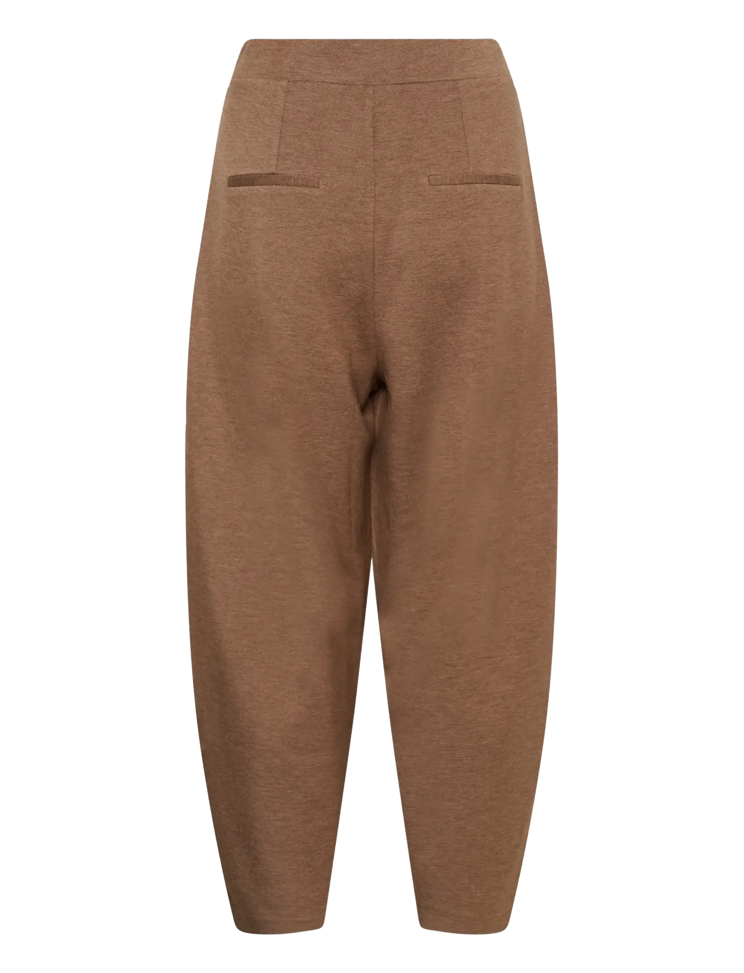 InWear - PannieIW Melange Pant - barrel püksid - coffee quartz melange - 1