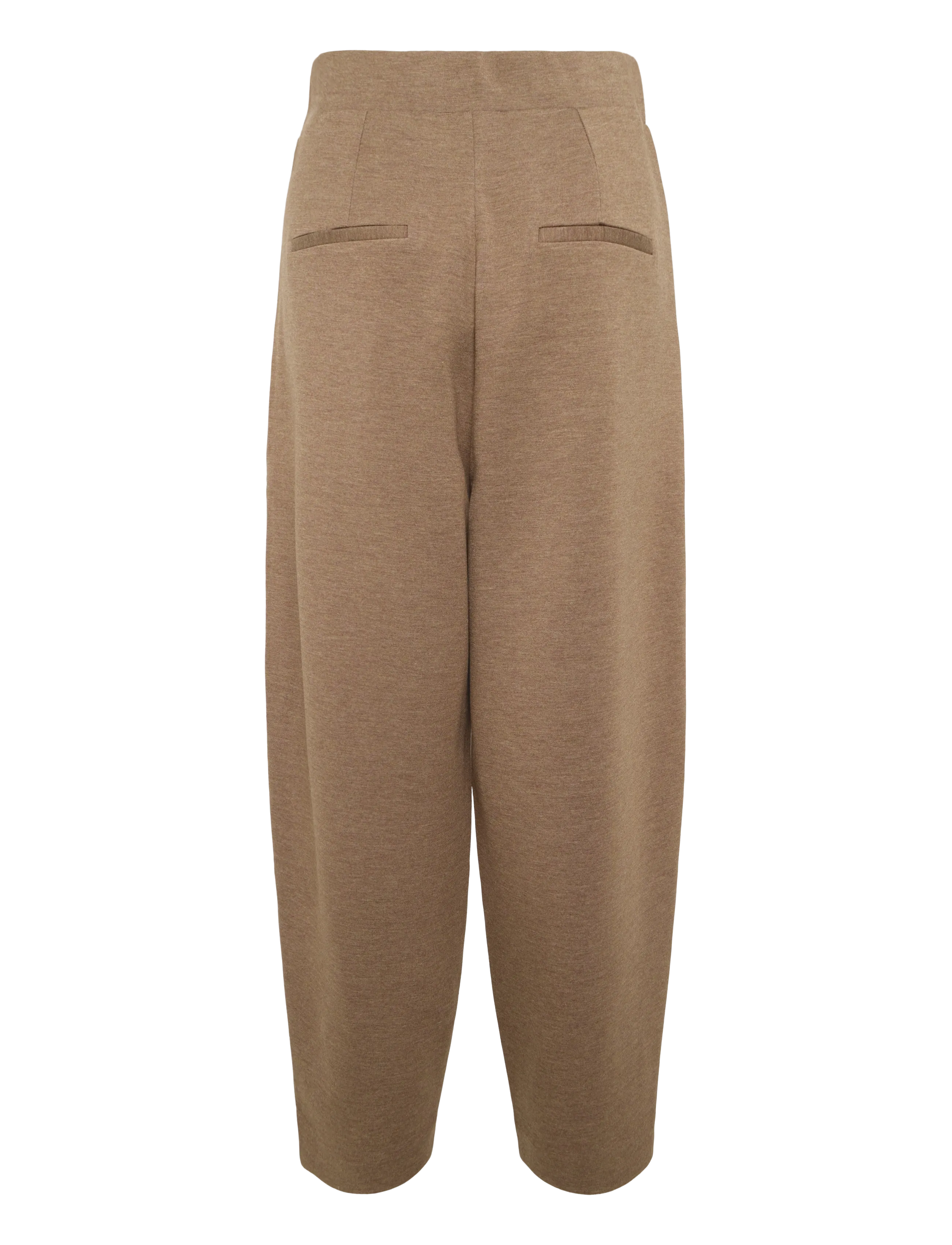 InWear - PannieIW Melange Pant - barrel trousers - coffee quartz melange - 1