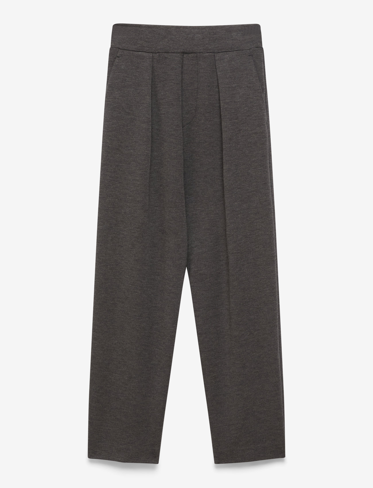 InWear - PannieIW Melange Pant - barrel-bukser - dark grey melange - 2
