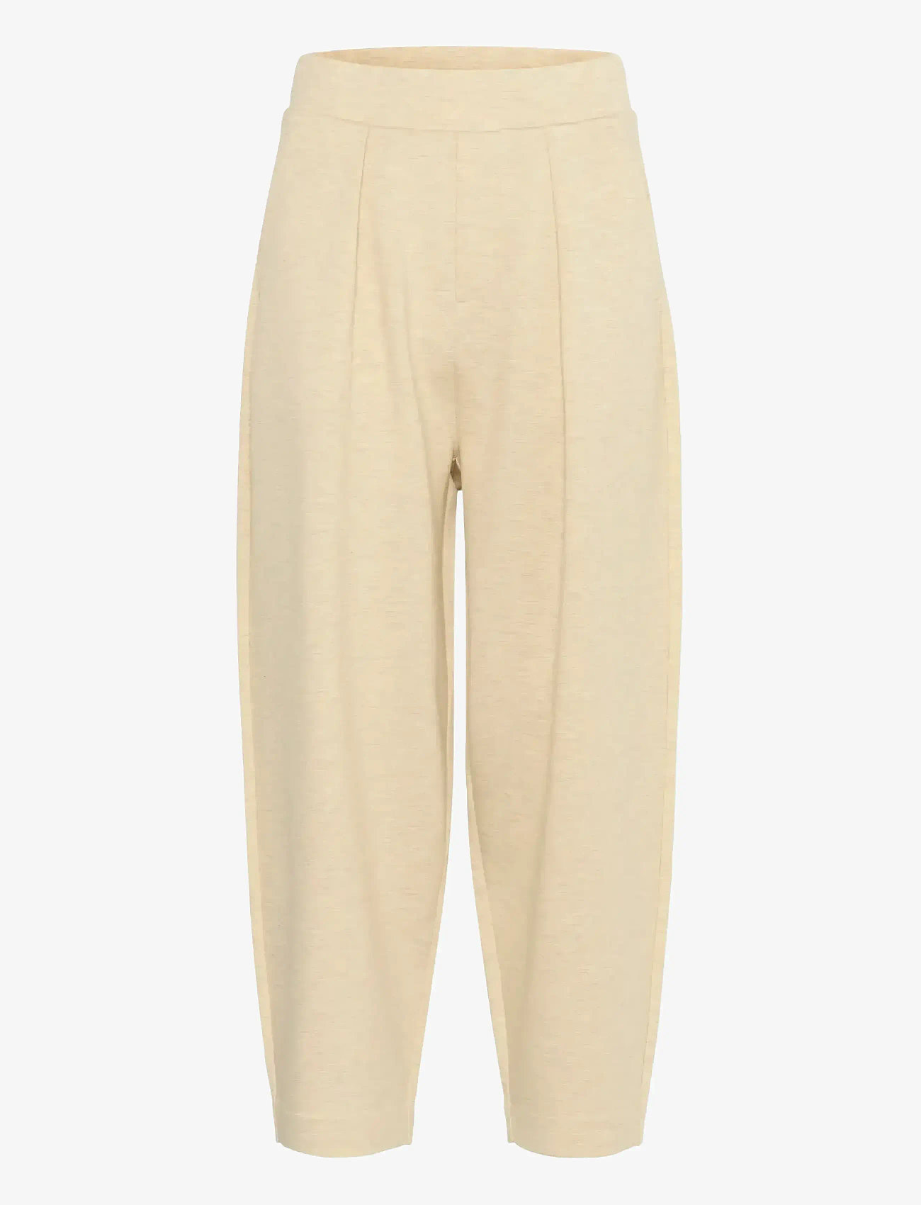 InWear - PannieIW Melange Pant - hosen mit weitem bein - haze melange - 1