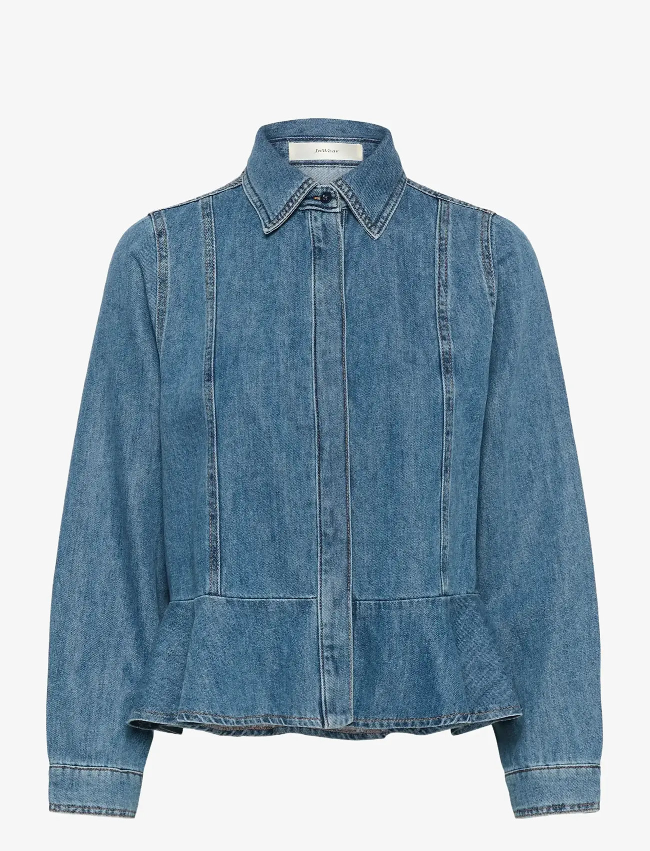 InWear - SOPHINAIW SHIRT - džinsa krekli - washed medium blue denim - 1