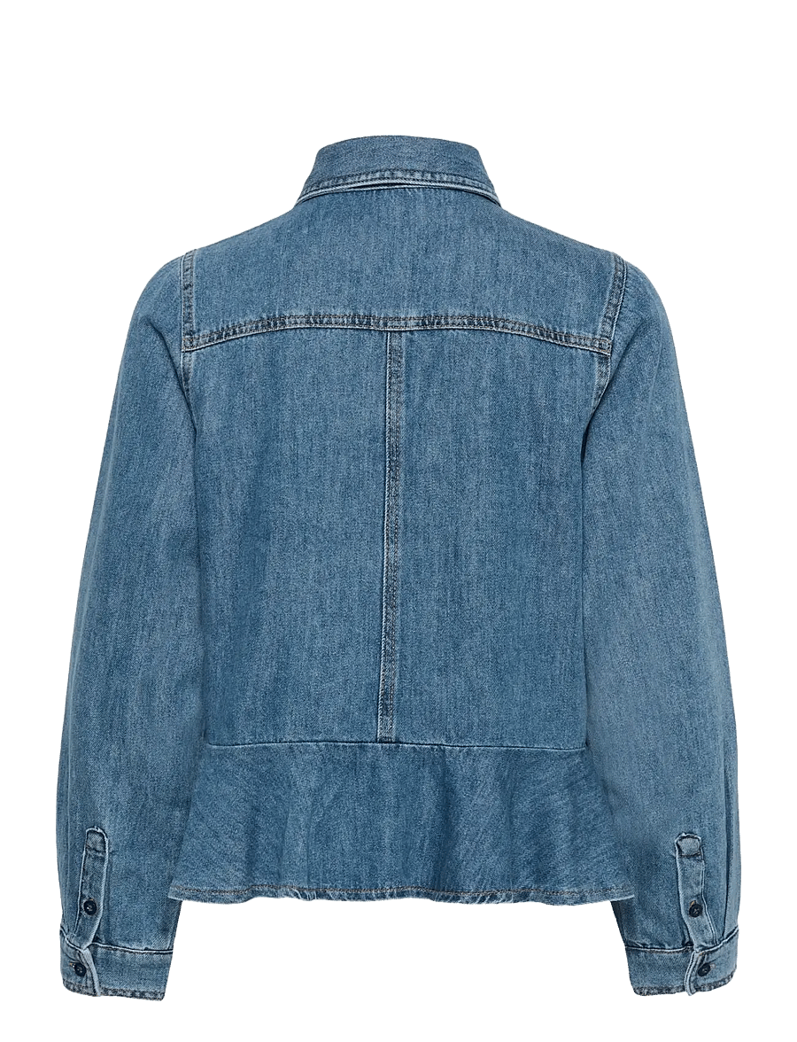 InWear - SOPHINAIW SHIRT - denimskjorter - washed medium blue denim - 2