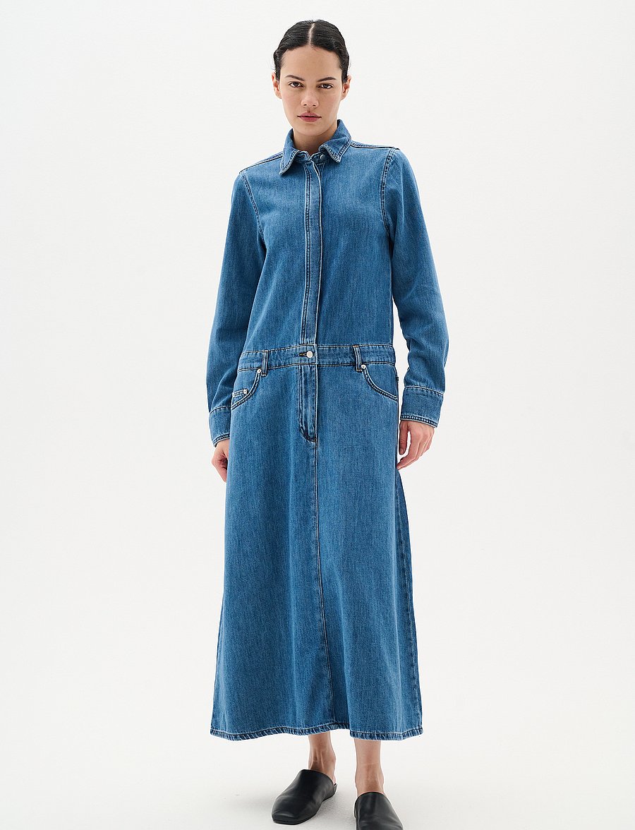 InWear - SophinaIW Dress - teksakleidid - washed denim - 3