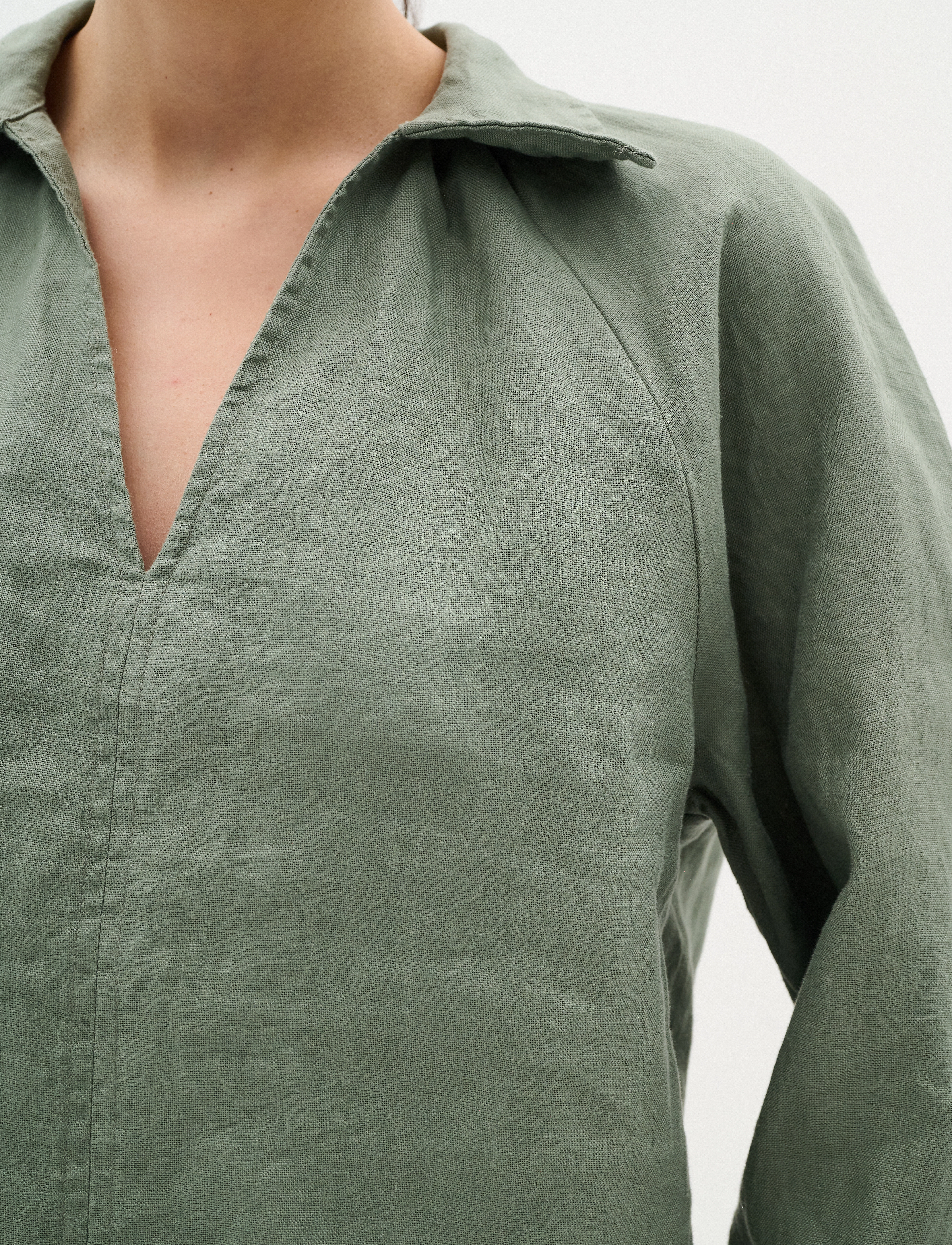 InWear - SolinaIW Blouse - langärmlige blusen - agave green - 5