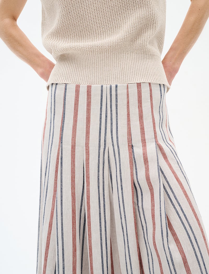 InWear - SannieIW Skirt - maxi röcke - haze melange stripe - 5
