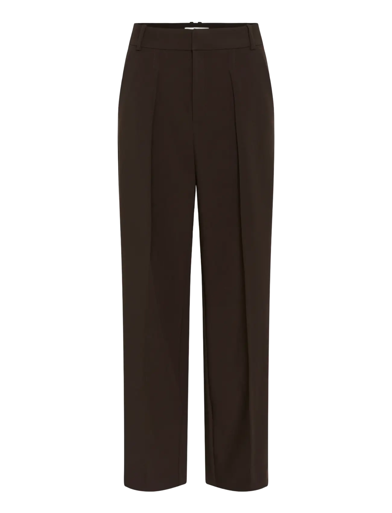 InWear - WilcoxIW Pants - raka byxor - chocolate brown - 1