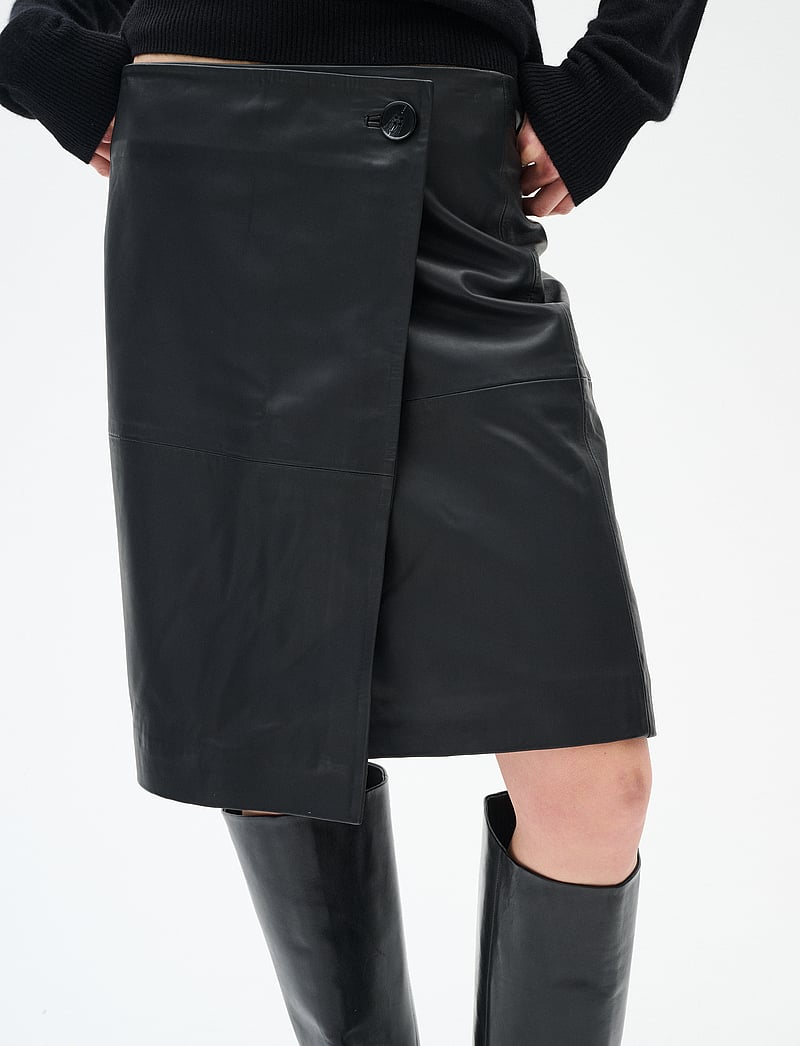 InWear - WennaIW Skirt - lederröcke - black - 0