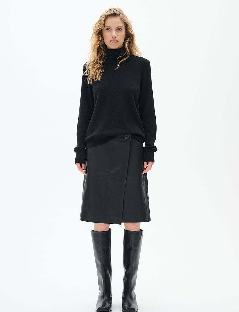 InWear - WennaIW Skirt - lederröcke - black - 3