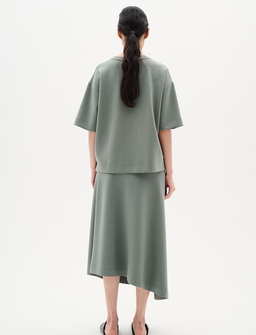 InWear - AnniehIW Skirt - midiseelikud - agave green - 3
