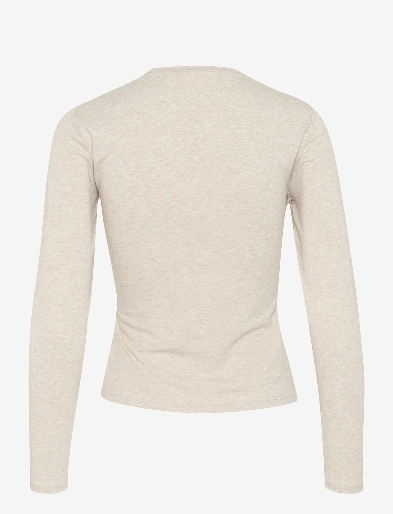 InWear - AmillaIW LS Blouse - långärmade toppar - ginger root melange - 2