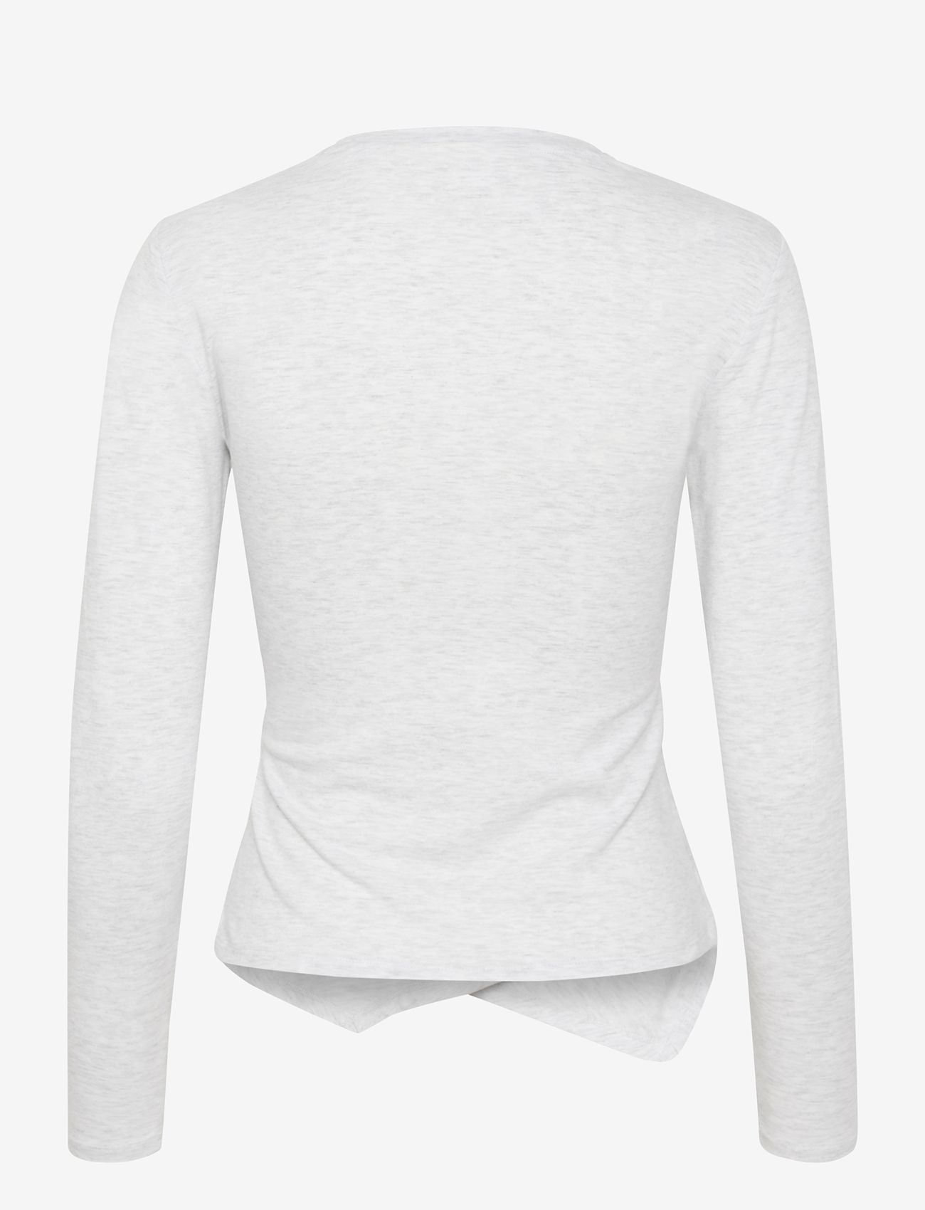 InWear - AmillaIW LS Blouse - langærmede toppe - stone melange - 1