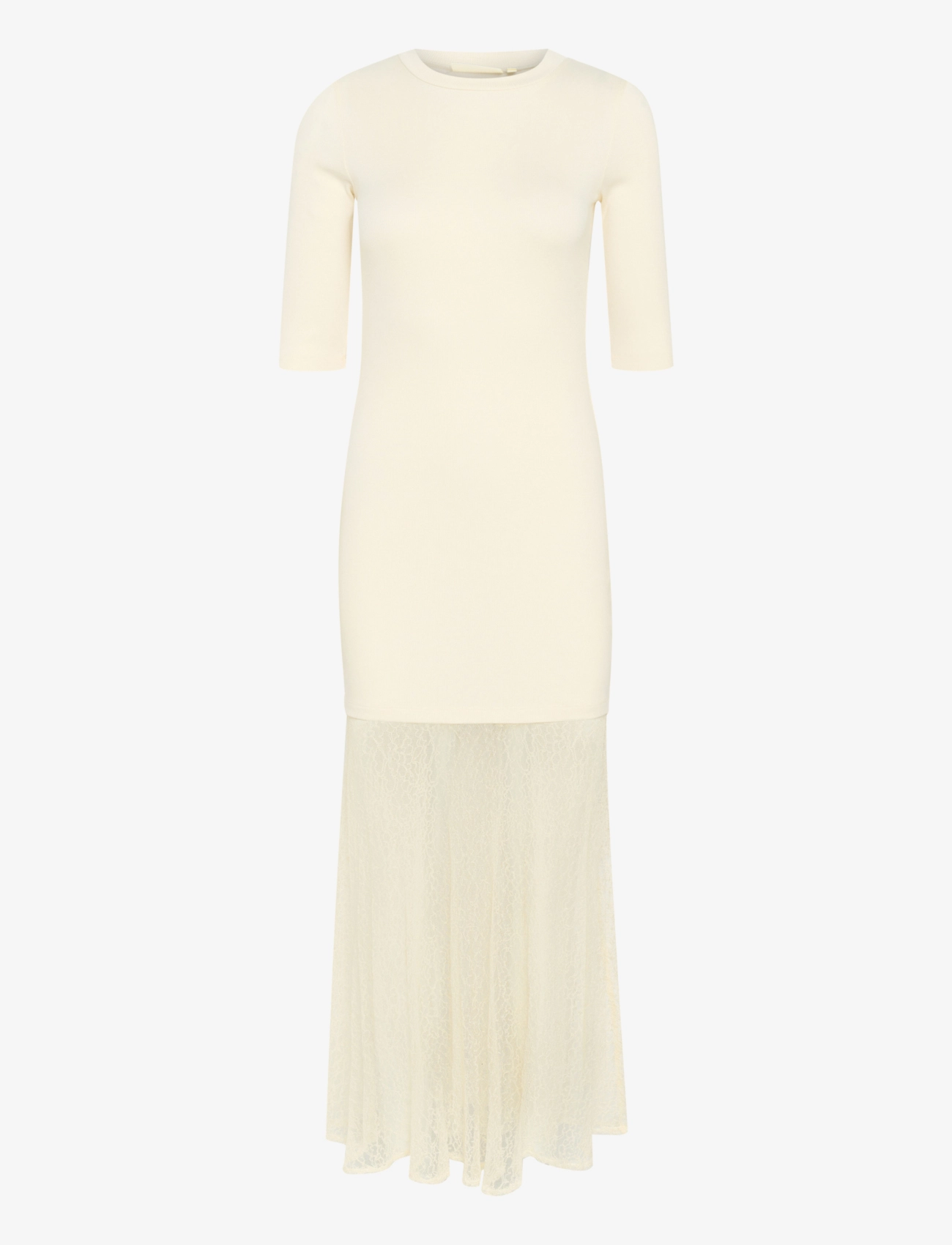 InWear AveryIW Dress - Plus Size - VANILLA / cream