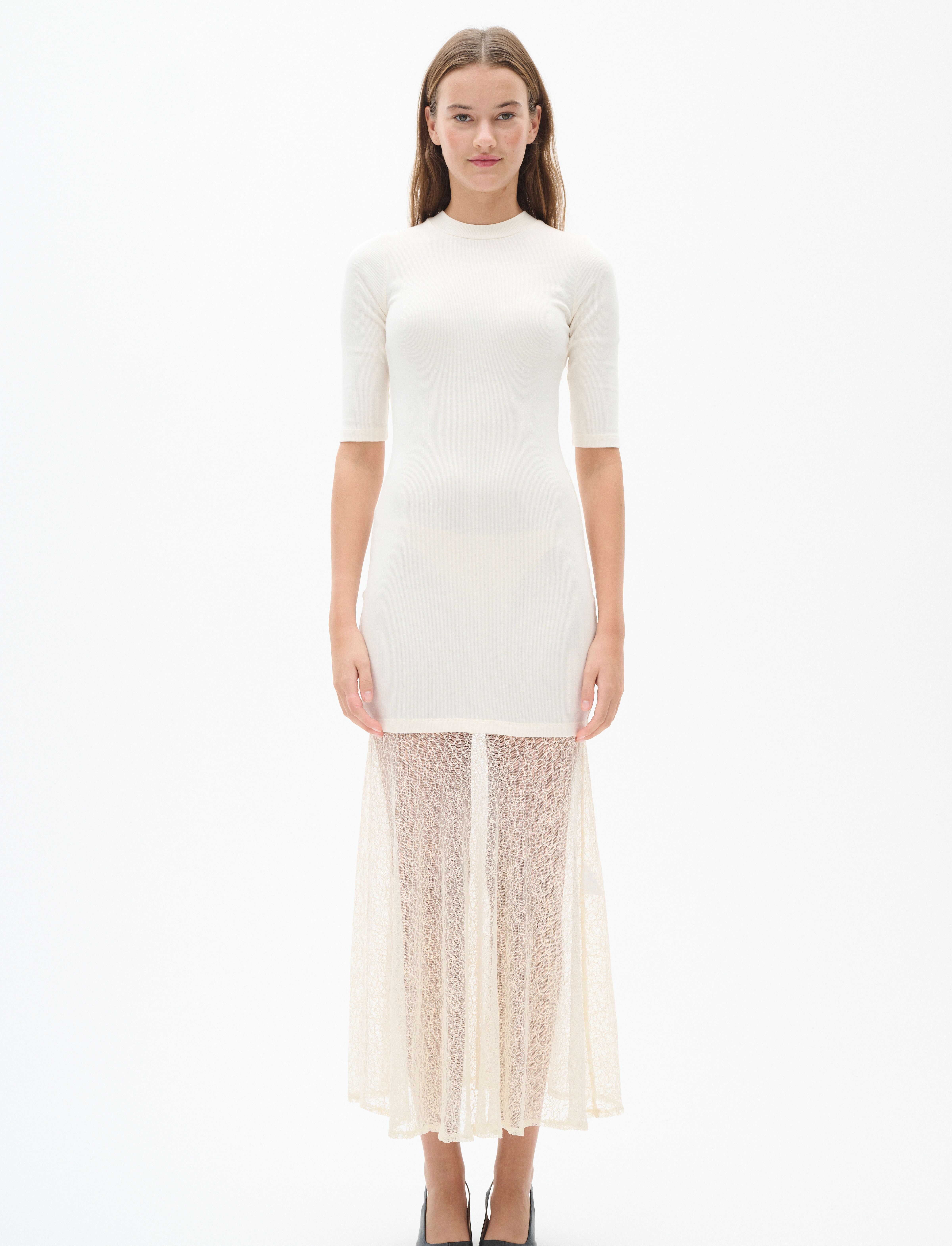 InWear - AveryIW Dress - t-shirtkjoler - vanilla - 3