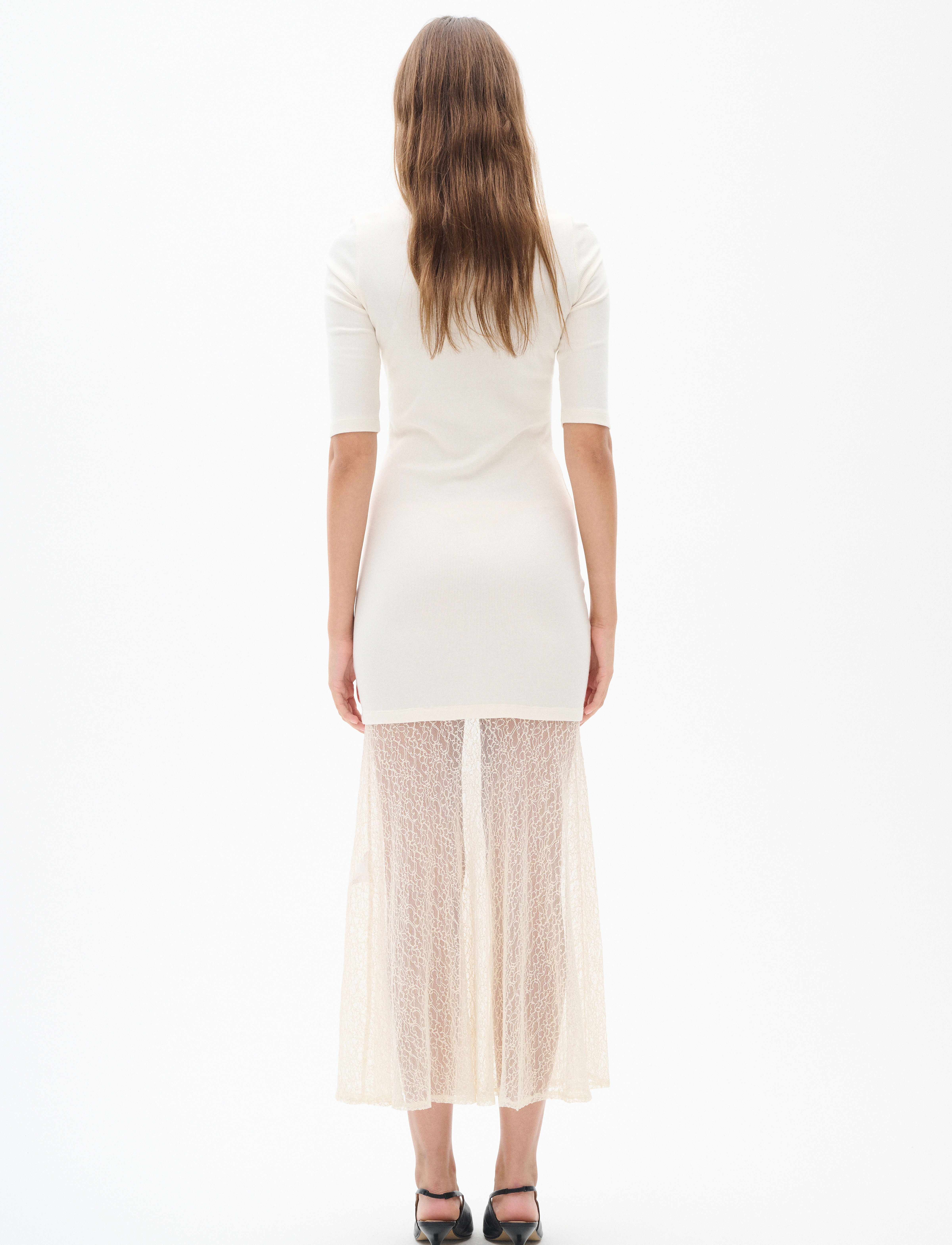 InWear - AveryIW Dress - t-shirtkjoler - vanilla - 4