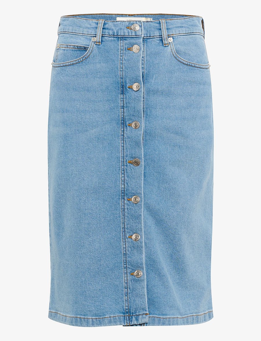 InWear - SindraIW Skirt - jeansröcke - light washed denim - 1