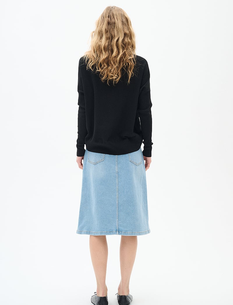 InWear - SindraIW Skirt - jeansröcke - light washed denim - 4