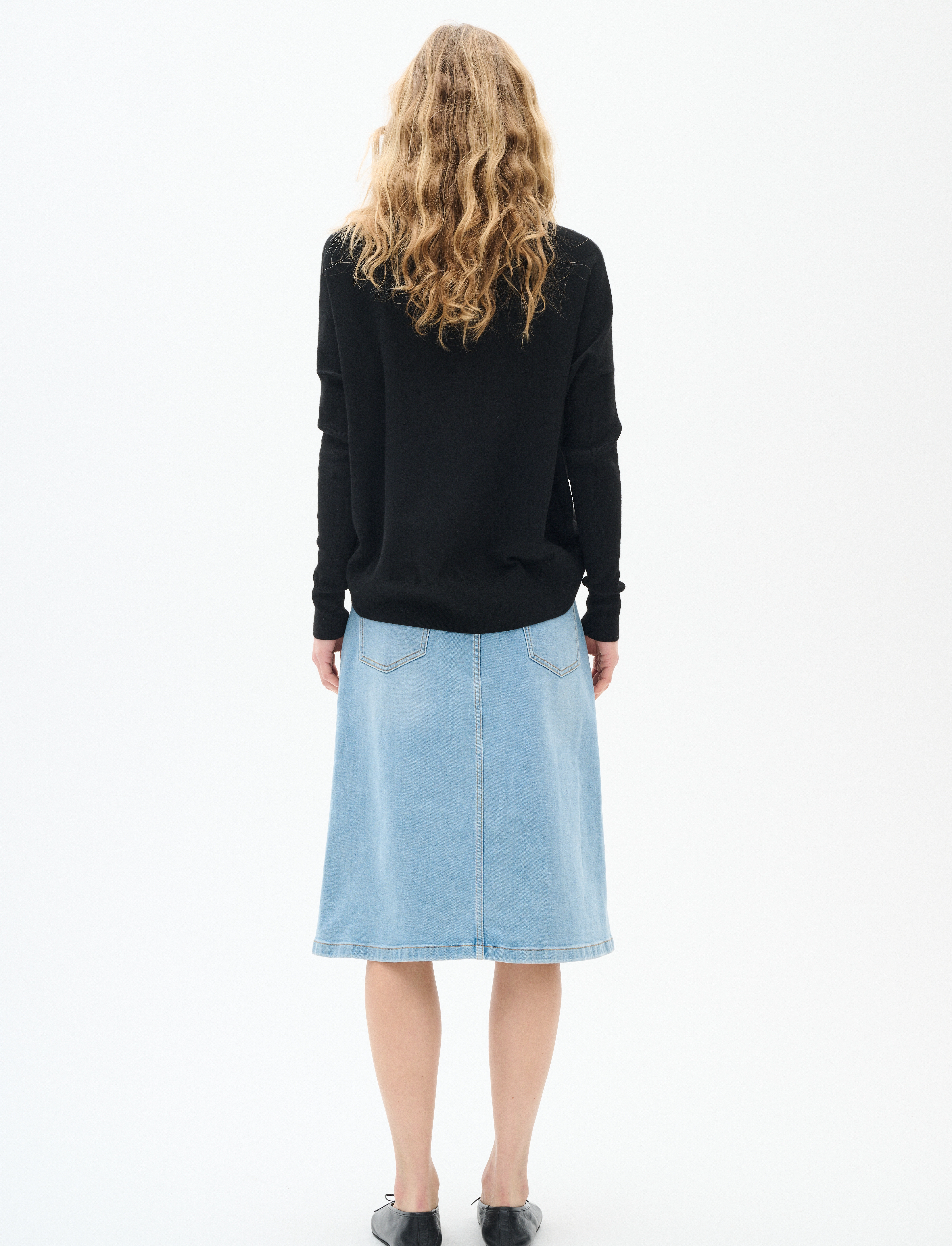 InWear - SindraIW Skirt - denim skirts - light washed denim - 4