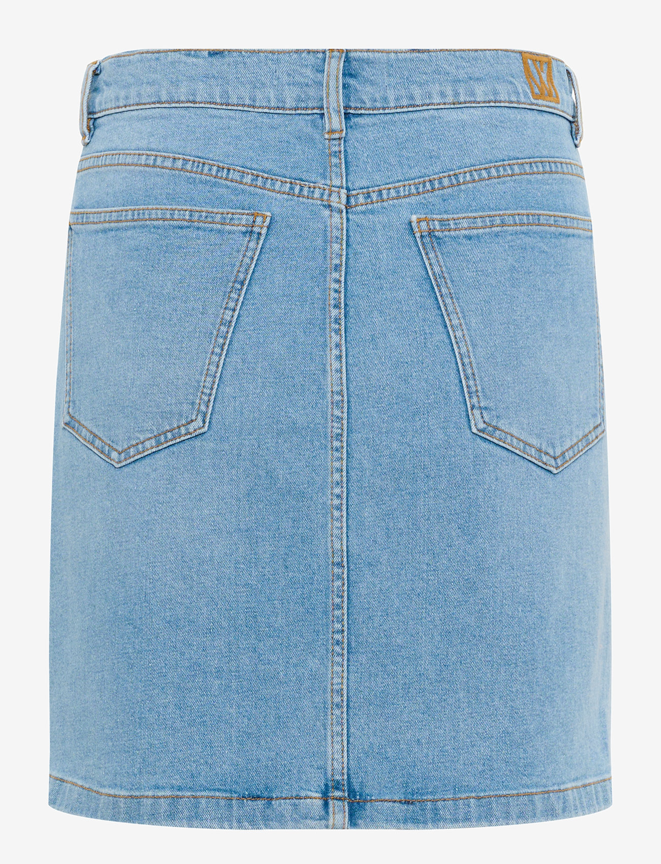 InWear - SindraIW Short Skirt - jeanskjolar - light washed denim - 2