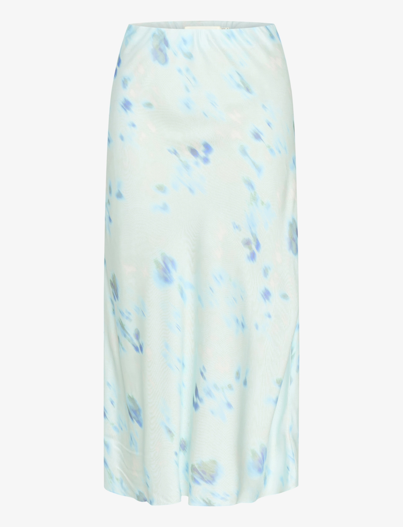 CassIW Skirt - DUSTY AQUA MYSTERIOUS FLOWER