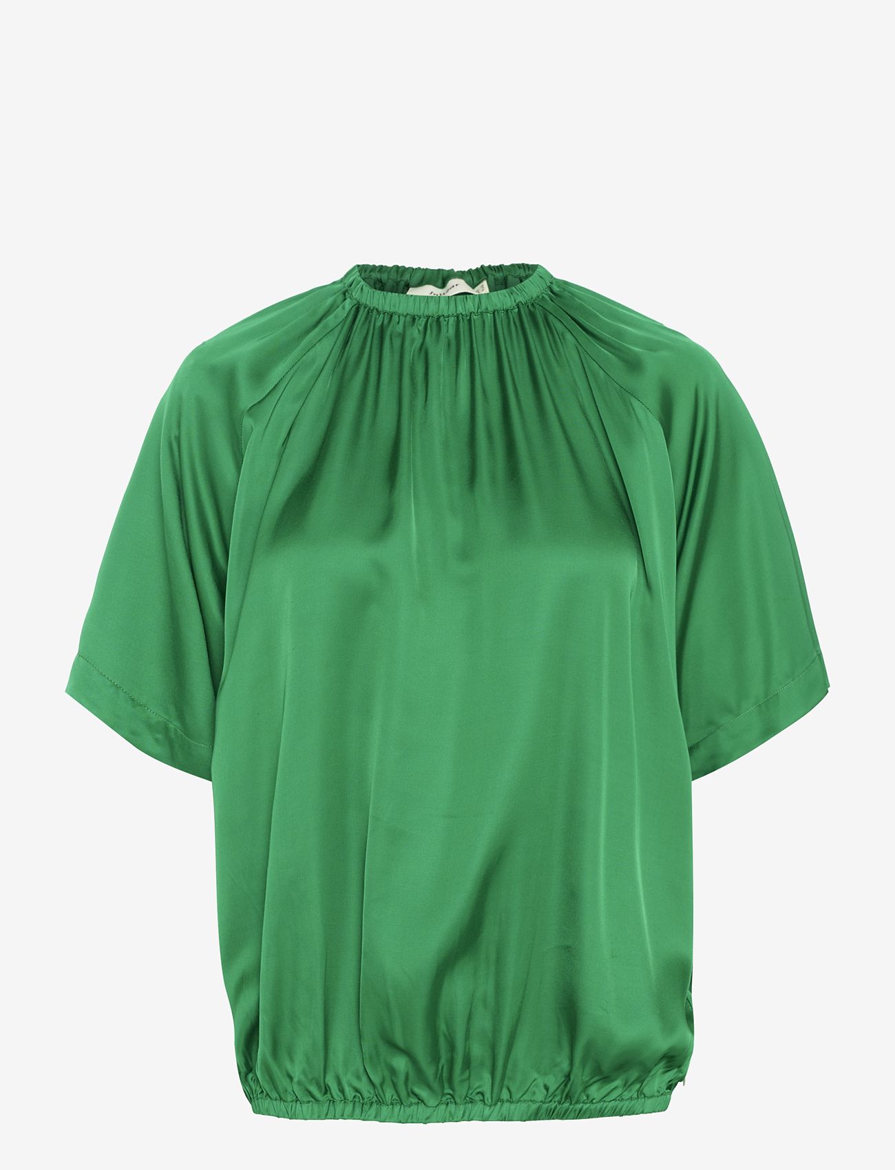 InWear - CassIW Blouse - kurzämlige blusen - kale green - 1