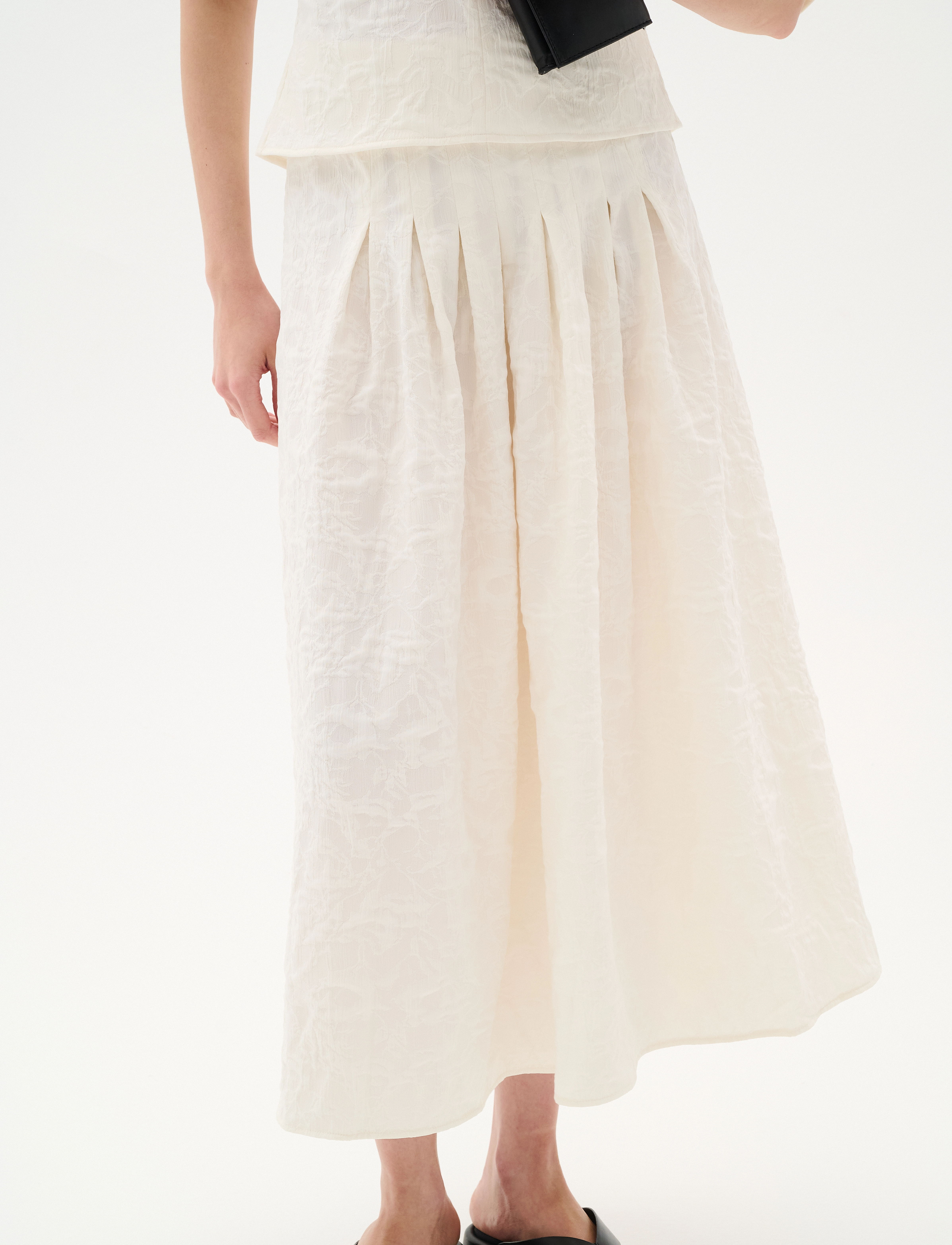 InWear - CennoxIW Skirt - midihameet - whisper white - 0