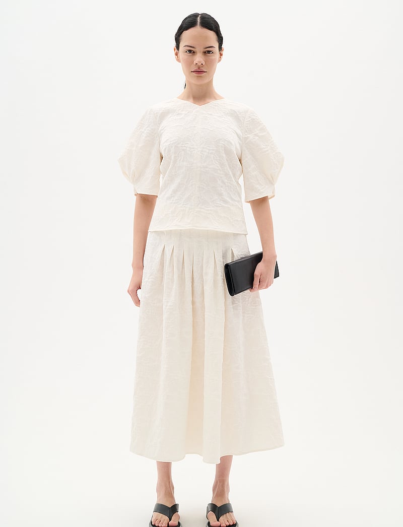 InWear - CennoxIW Skirt - midi skirts - whisper white - 3
