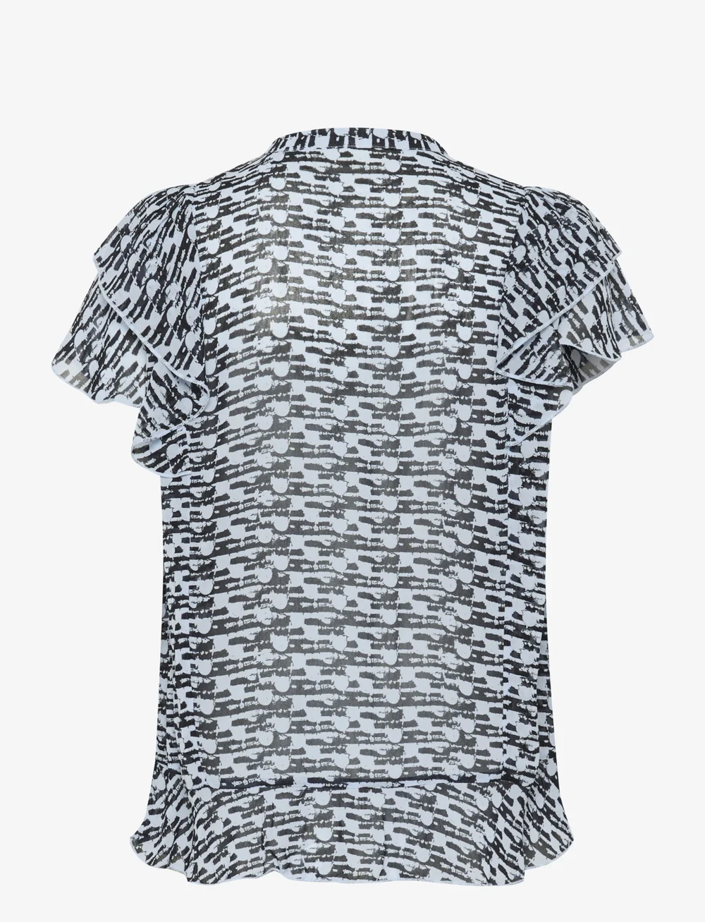 InWear - CessieIW Blouse - kurzämlige blusen - blue diffused wall - 2